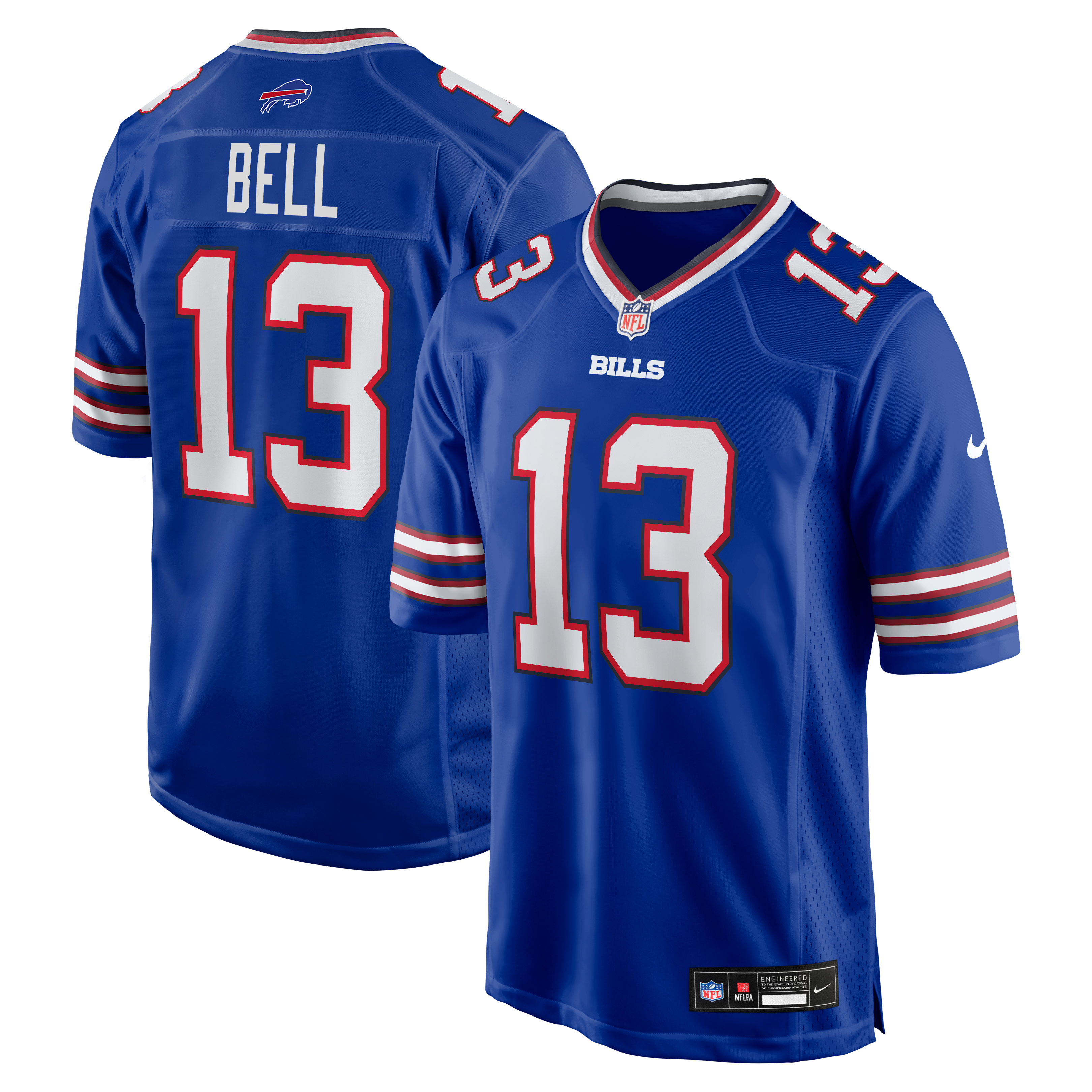 Men's Buffalo Bills Skyler Bell Nike Royal Team Game Jersey