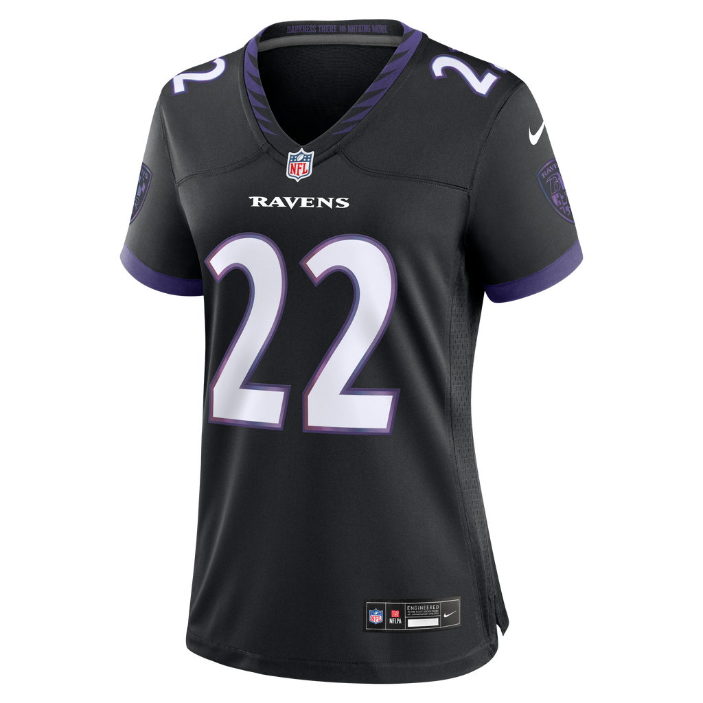 Women's Baltimore Ravens Derrick Henry Nike Black Alternate Game Jersey