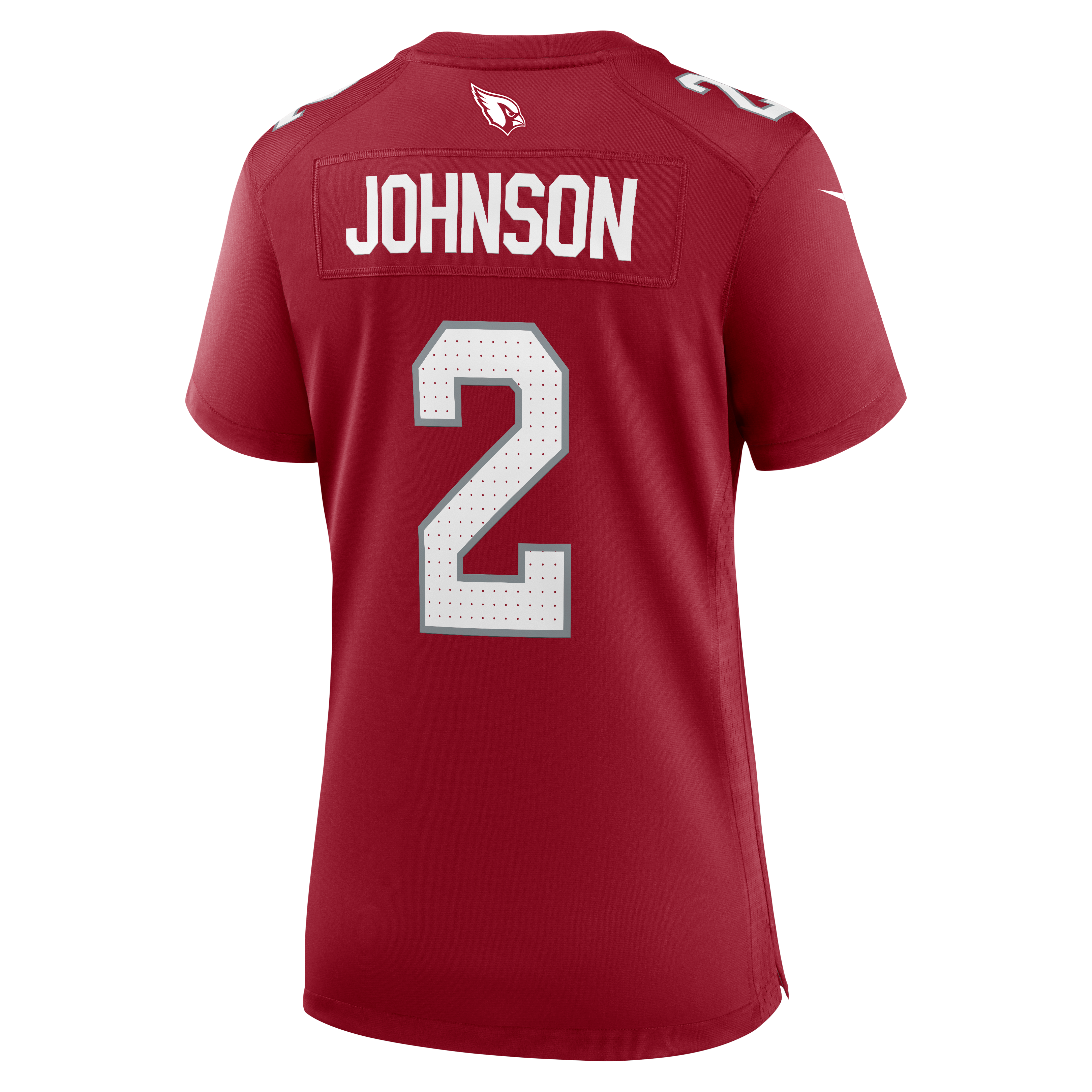 Women's Arizona Cardinals Will Johnson Nike Cardinal Team Game Jersey