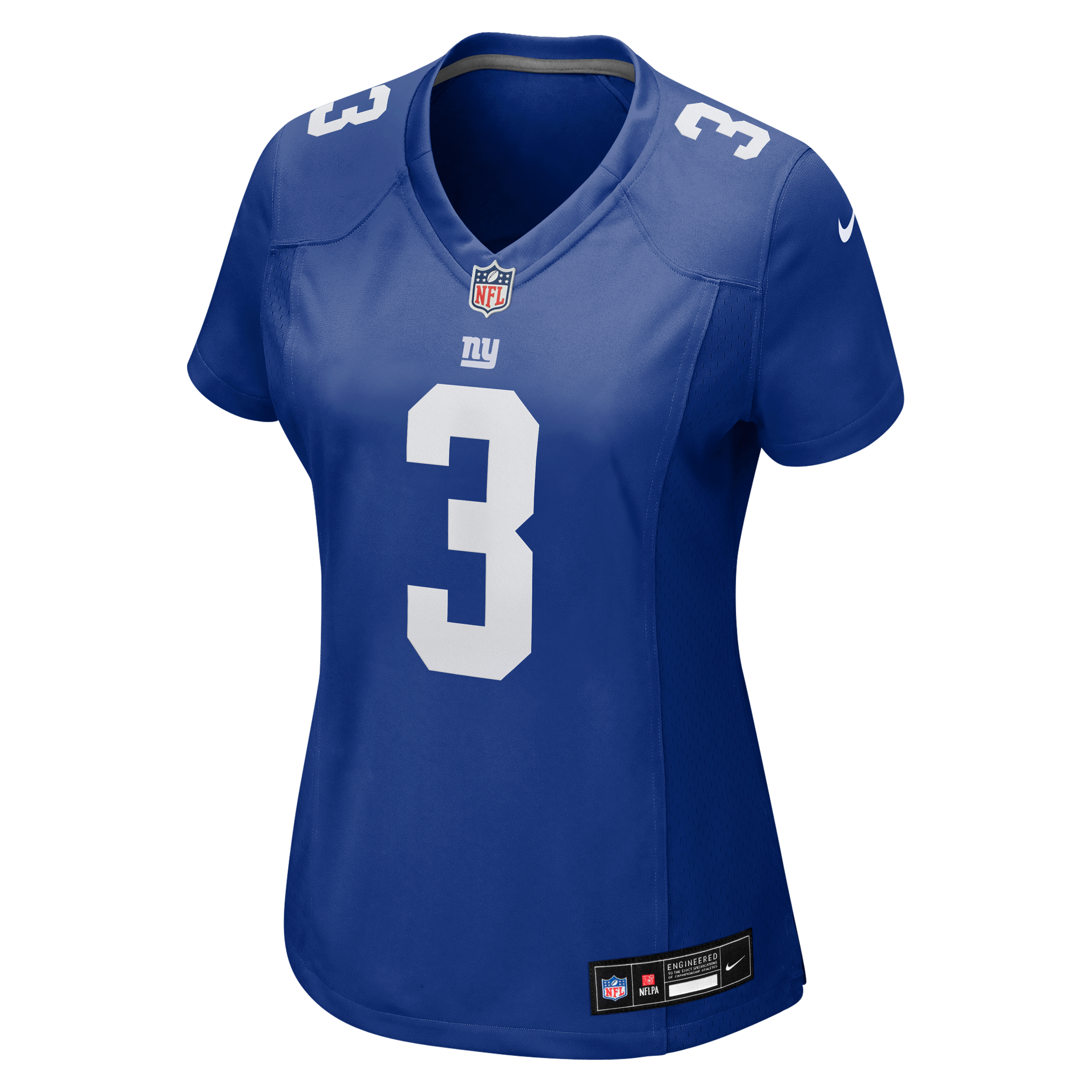 Women's New York Giants Abdul Carter Nike Royal Team Game Jersey