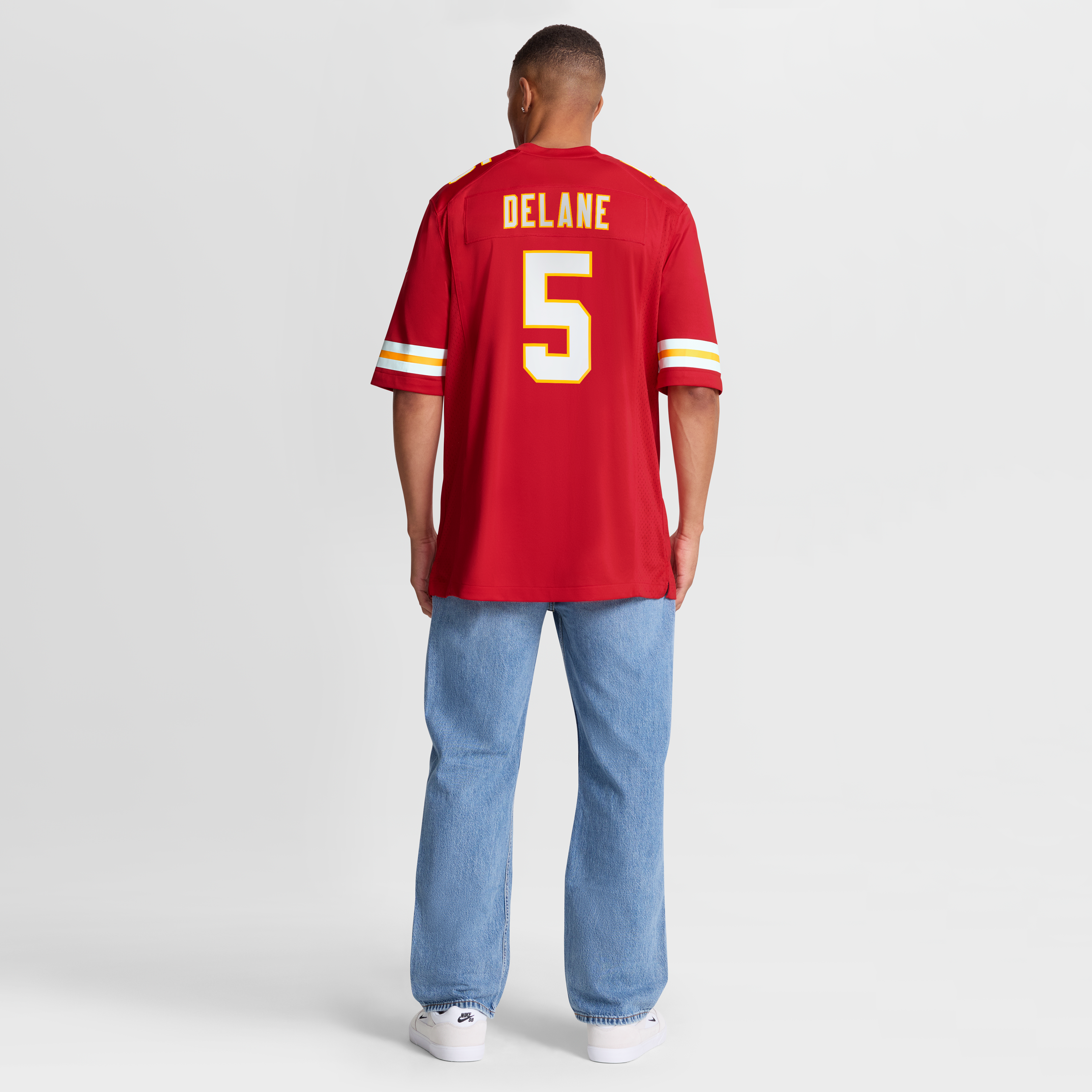 Men's Kansas City Chiefs Nike Red 2026 Nfl Draft First Round Pick No 6 Team Game Jersey