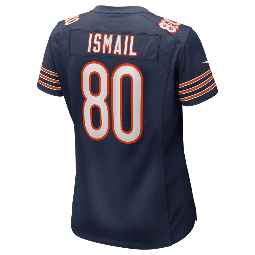 Women's Chicago Bears Qadir Ismail Nike Navy Team Game Jersey