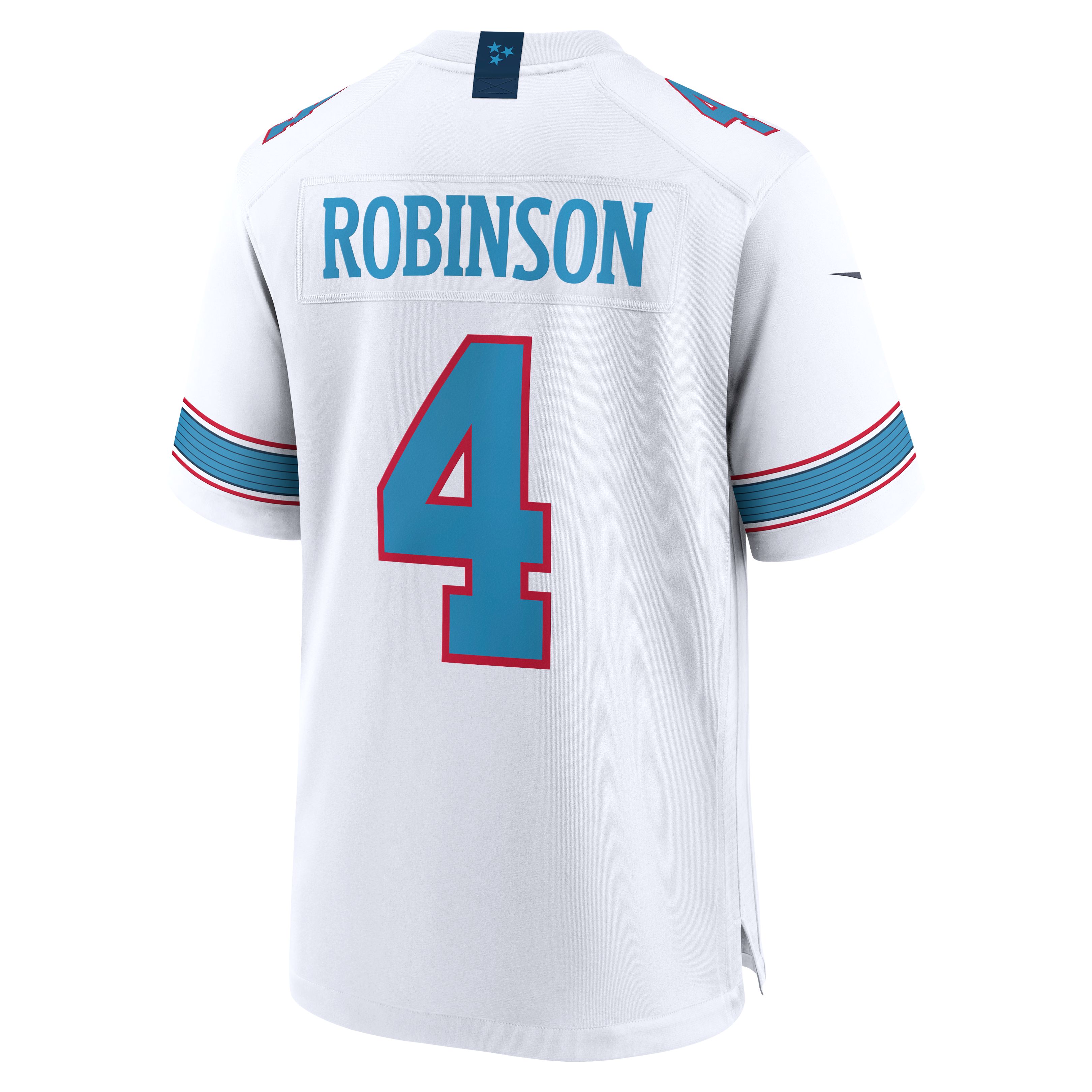 Men's Tennessee Titans Wandale Robinson Nike White Game Jersey