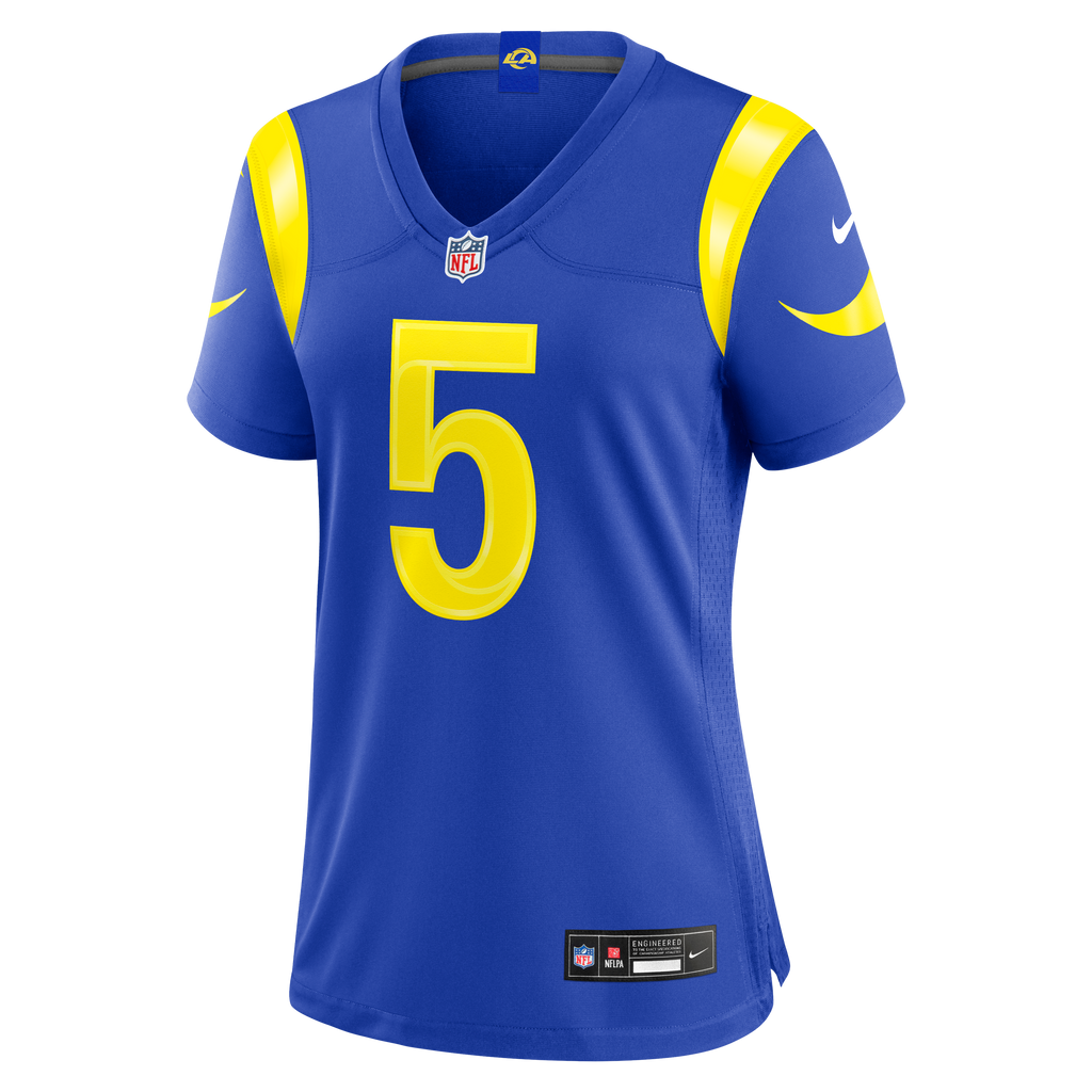 Women's Los Angeles Rams Kamren Kinchens Nike Royal Team Game Jersey
