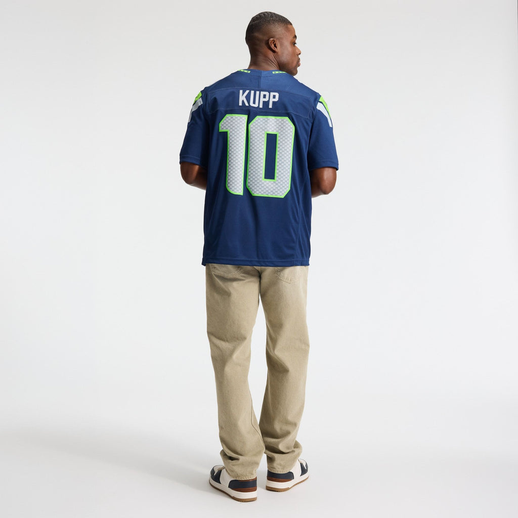 Men's Seattle Seahawks Cooper Kupp Nike College Navy Team Vapor Fuse Stitched Limited Jersey