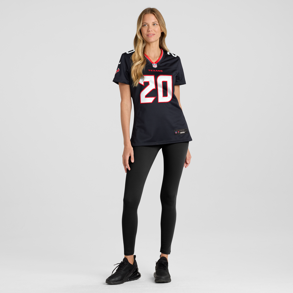 Women's Houston Texans Jamarcus Ingram Nike Navy Team Game Jersey