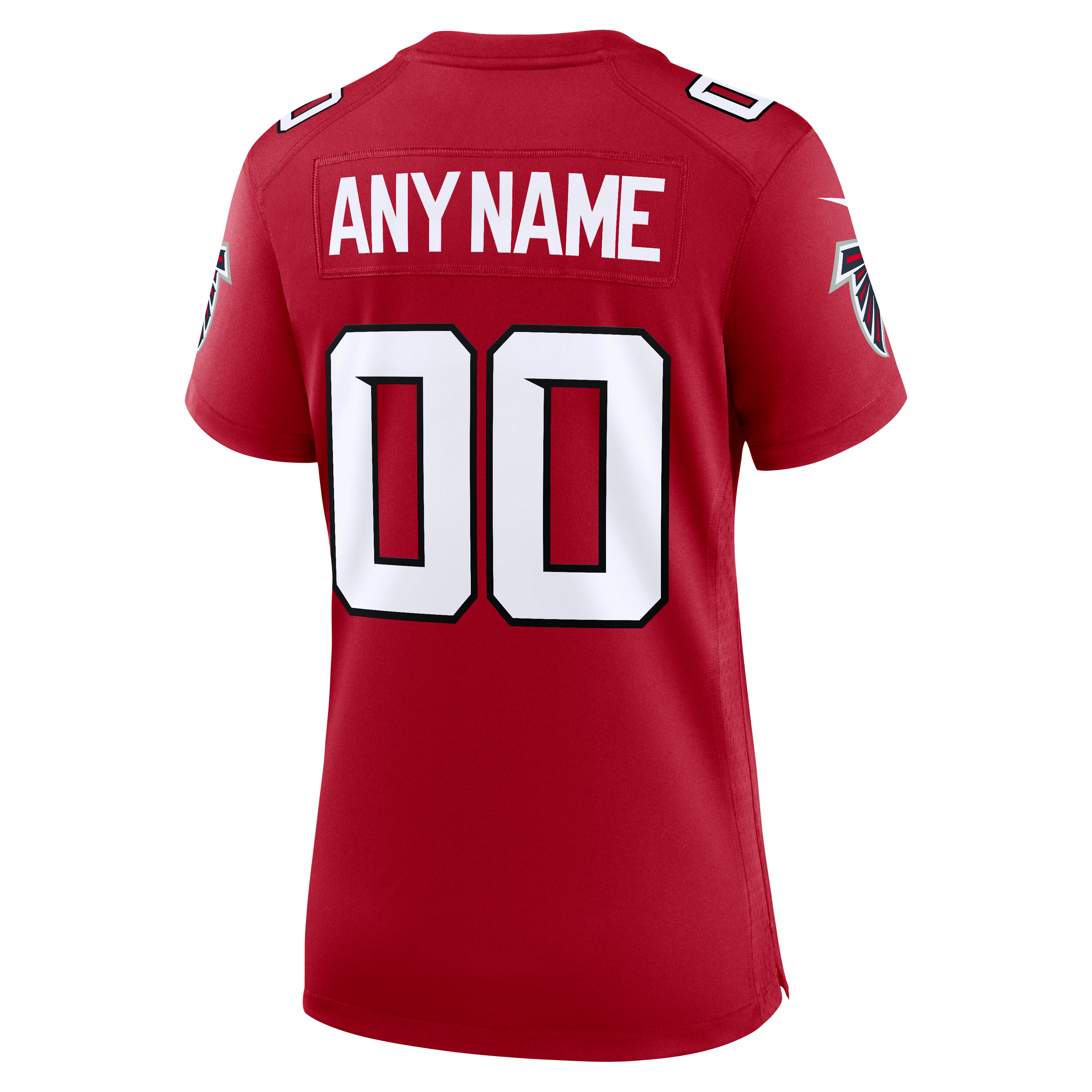 Women's Atlanta Falcons Nike Red Custom Game Jersey