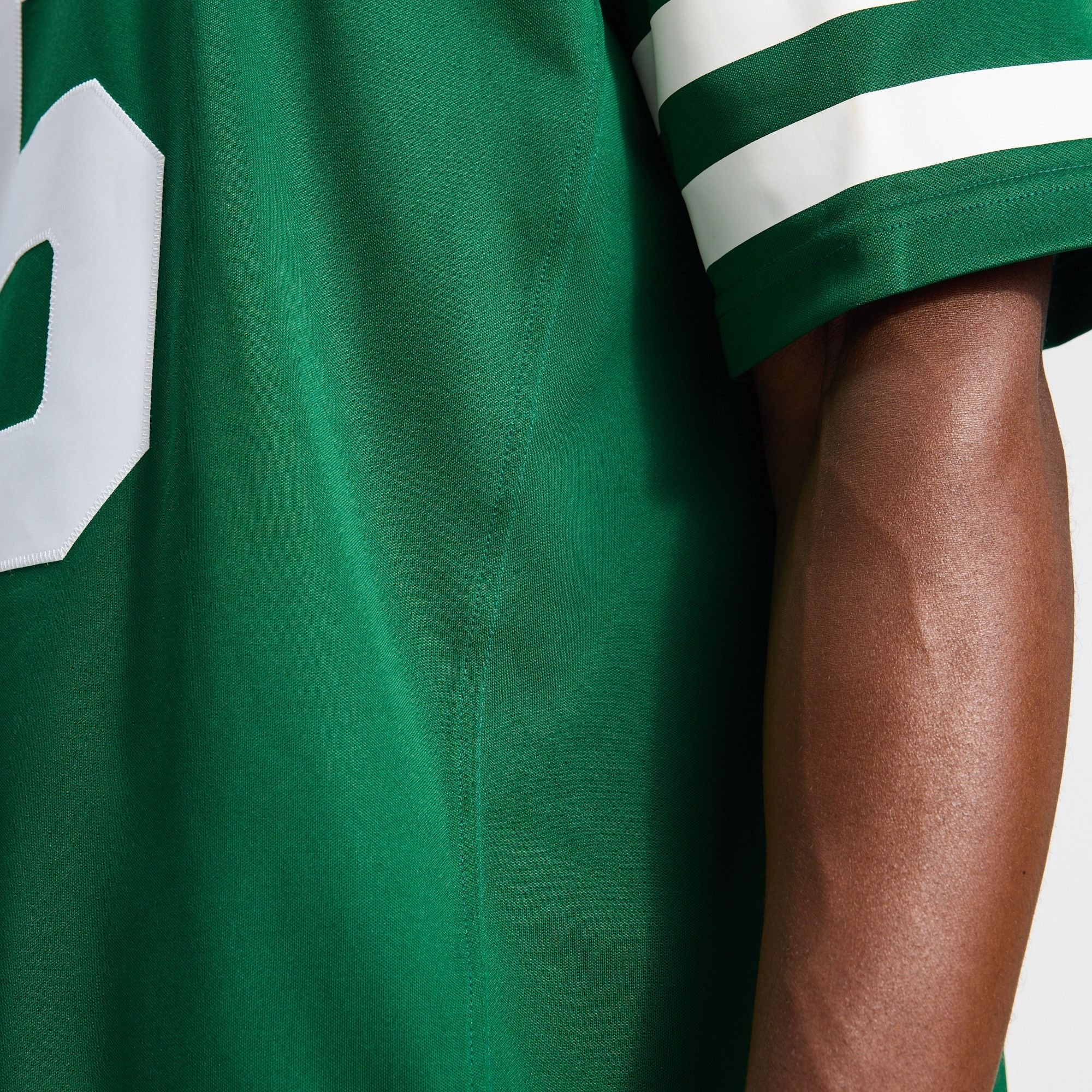 Men's New York Jets Garrett Wilson Nike Legacy Green Team Vapor Fuse Stitched Limited Jersey