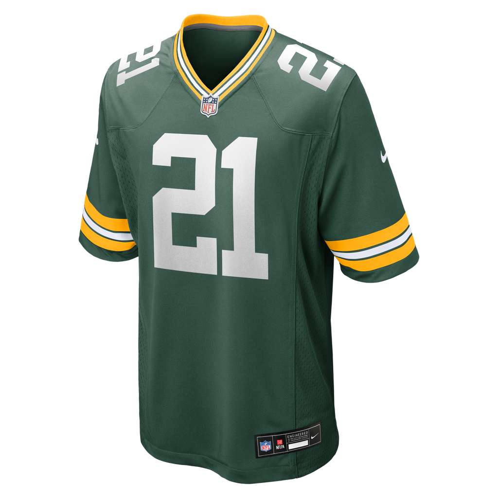 Men's Green Bay Packers Benjamin St Juste Nike Green Team Game Jersey