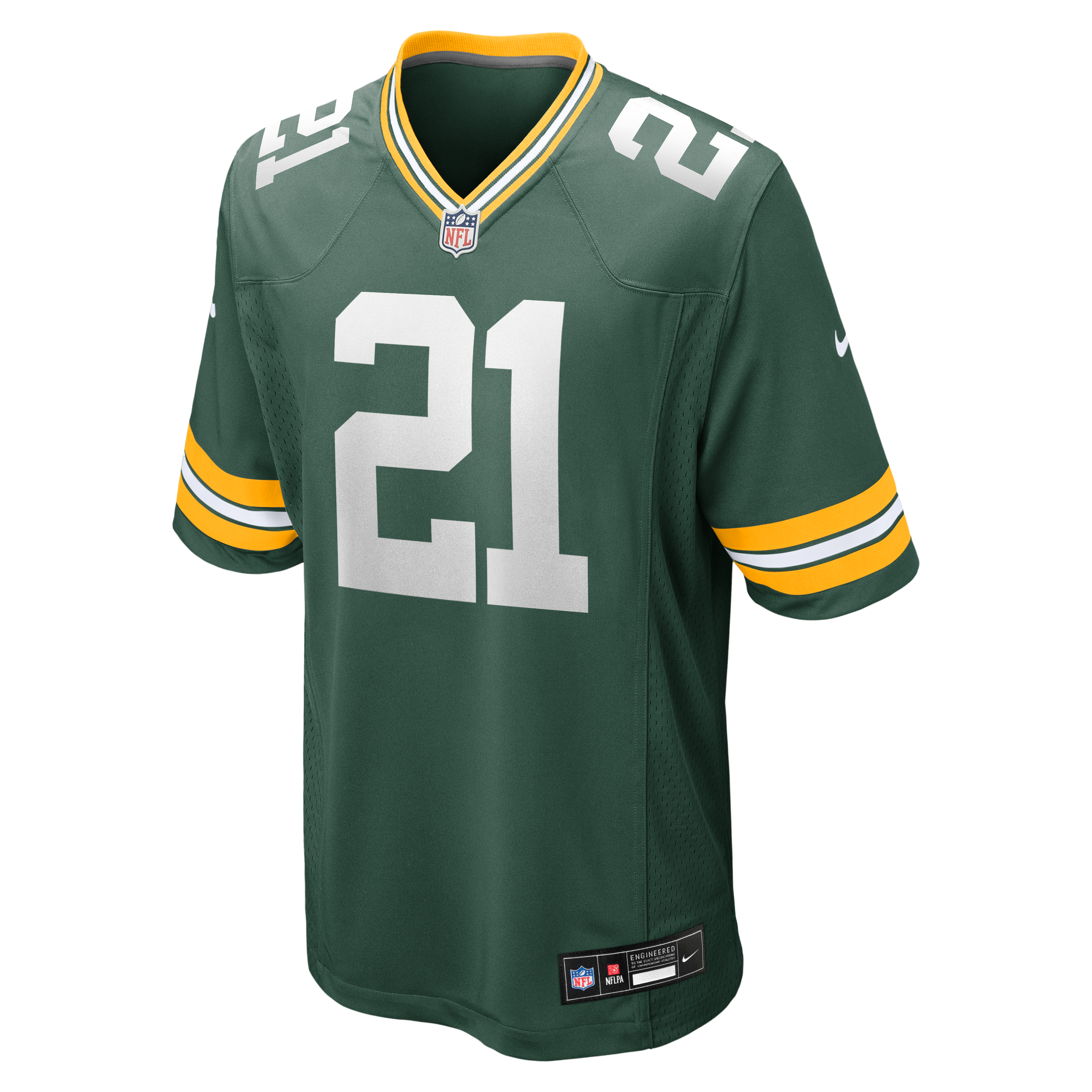 Men's Green Bay Packers Benjamin St Juste Nike Green Team Game Jersey