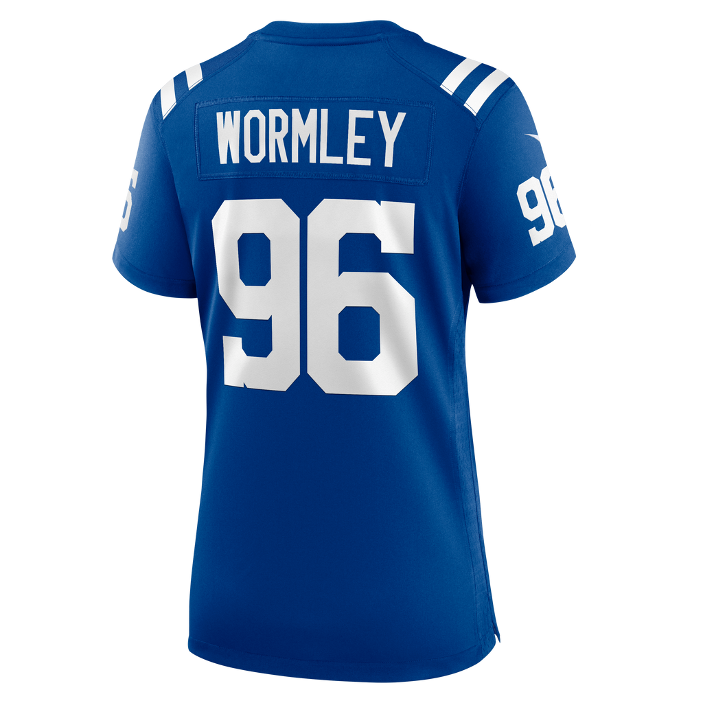 Women's Indianapolis Colts Chris Wormley Nike Royal Team Game Jersey