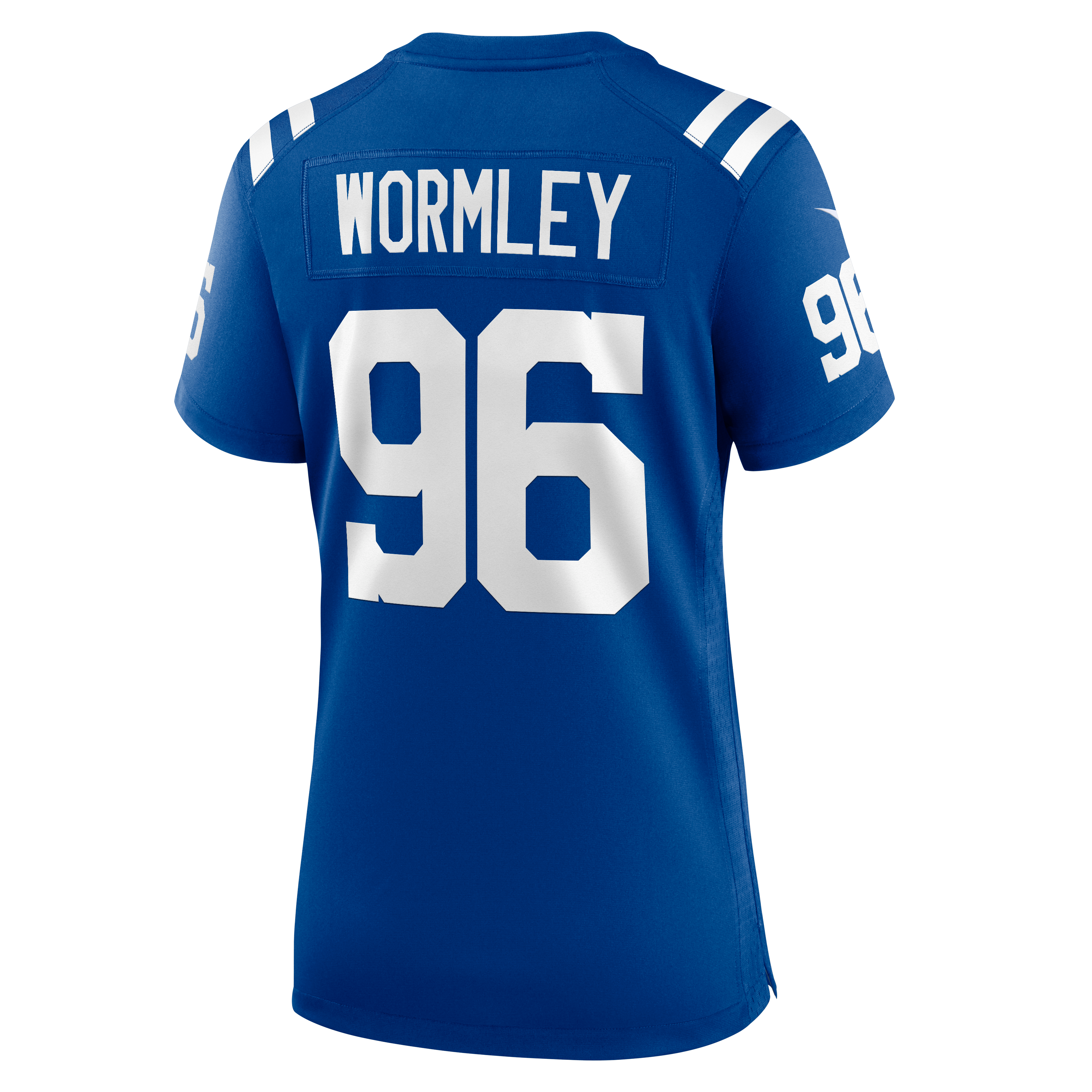 Women's Indianapolis Colts Chris Wormley Nike Royal Team Game Jersey
