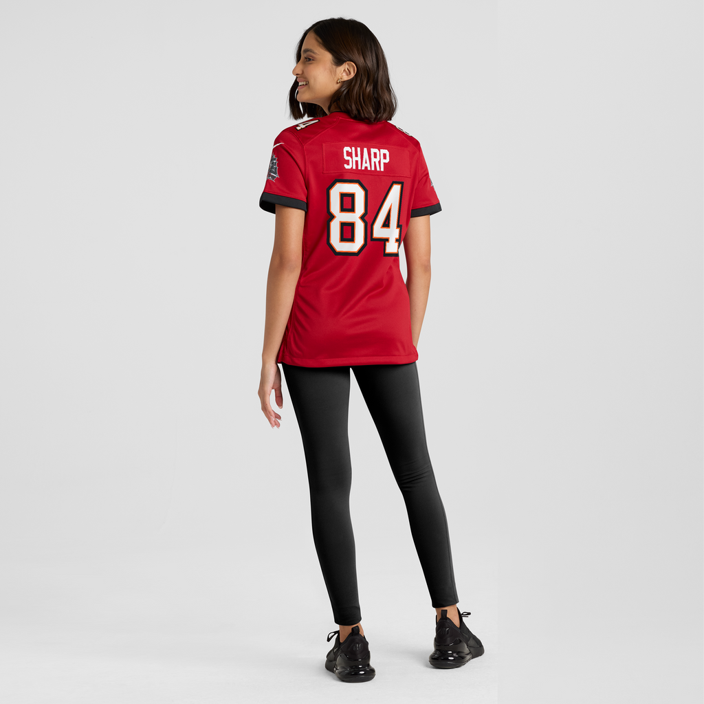 Women's Tampa Bay Buccaneers Bauer Sharp Nike Red Team Game Jersey