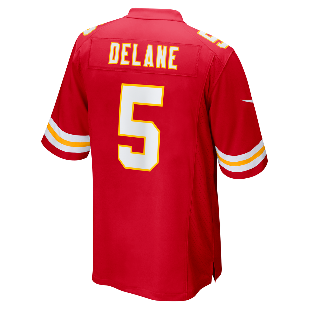 Men's Kansas City Chiefs Nike Red 2026 Nfl Draft First Round Pick No 6 Team Game Jersey