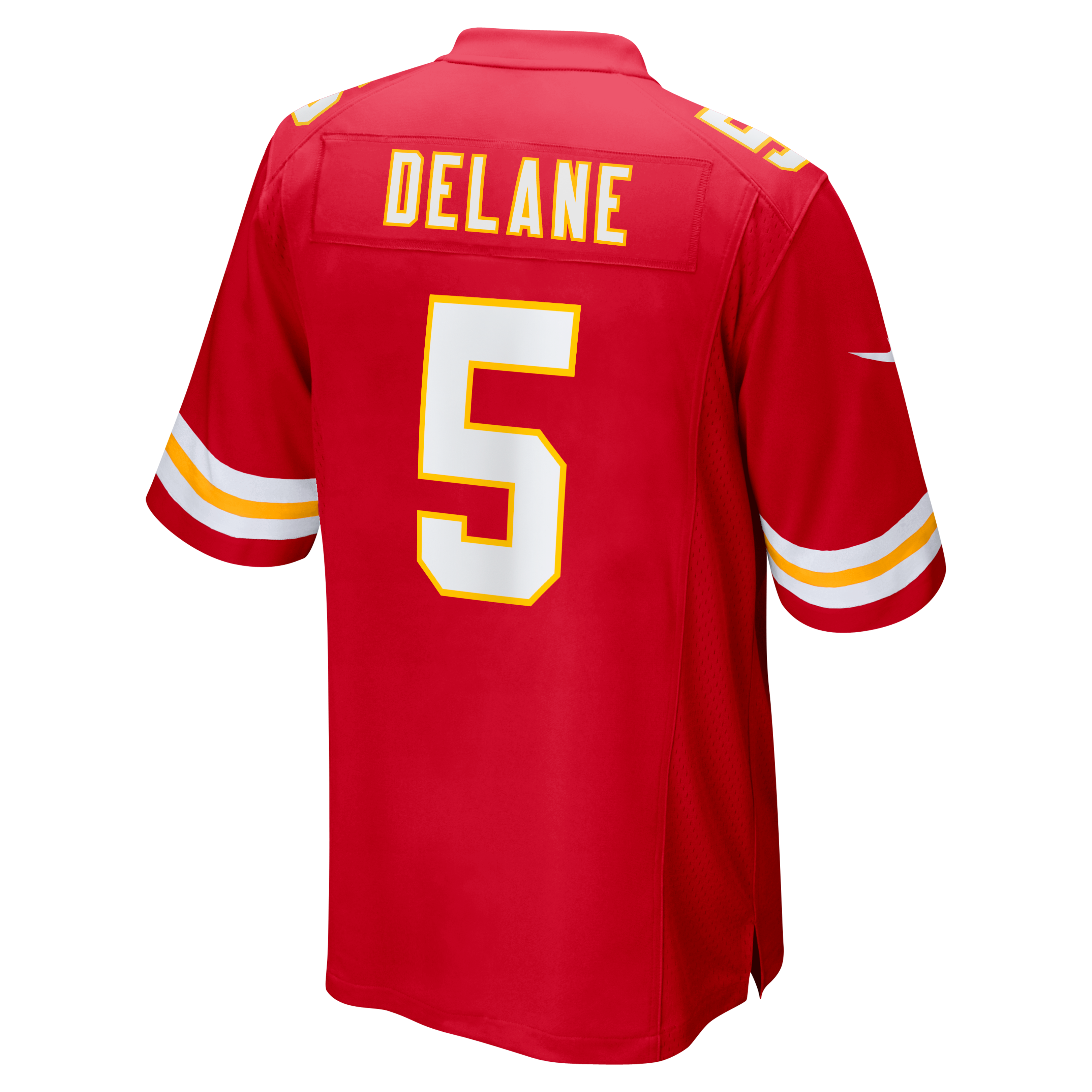 Men's Kansas City Chiefs Nike Red 2026 Nfl Draft First Round Pick No 6 Team Game Jersey