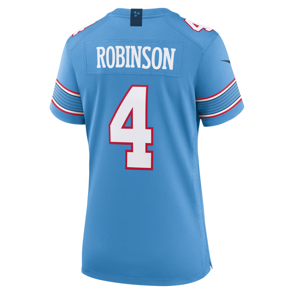 Women's Tennessee Titans Wandale Robinson Nike Light Blue Team Game Jersey