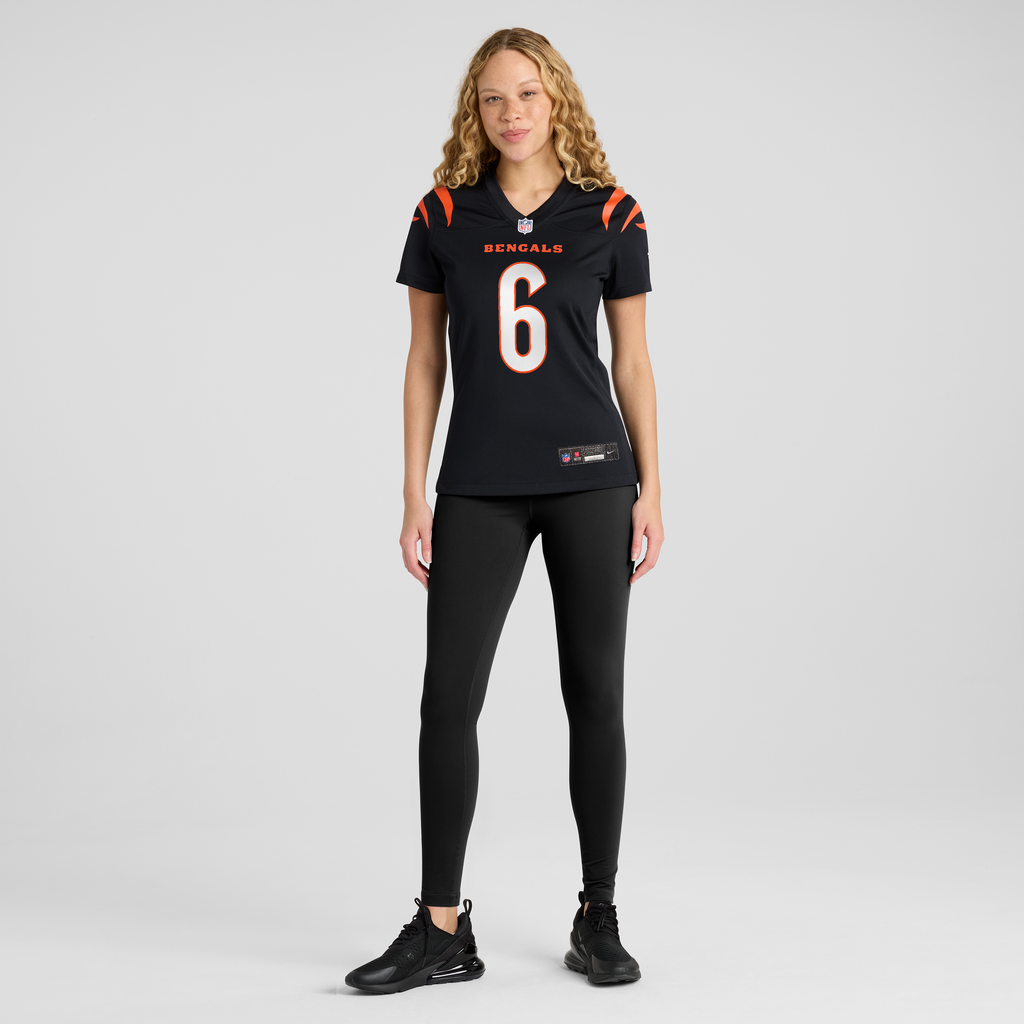 Women's Cincinnati Bengals Bryan Cook Nike Black Team Game Jersey