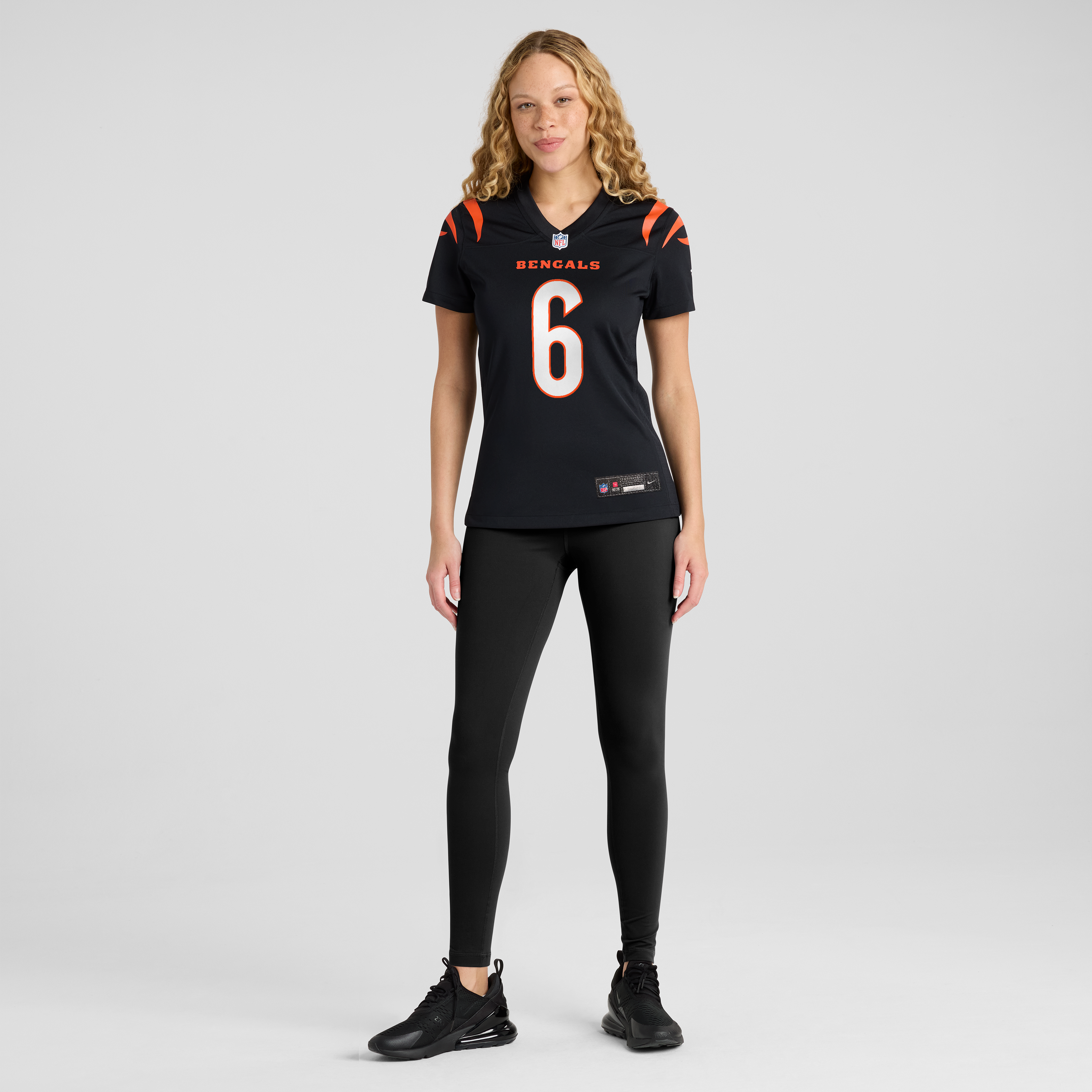 Women's Cincinnati Bengals Bryan Cook Nike Black Team Game Jersey