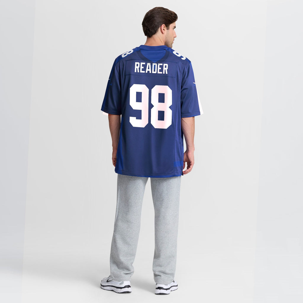 Men's New York Giants Dj Reader Nike Royal Game Jersey