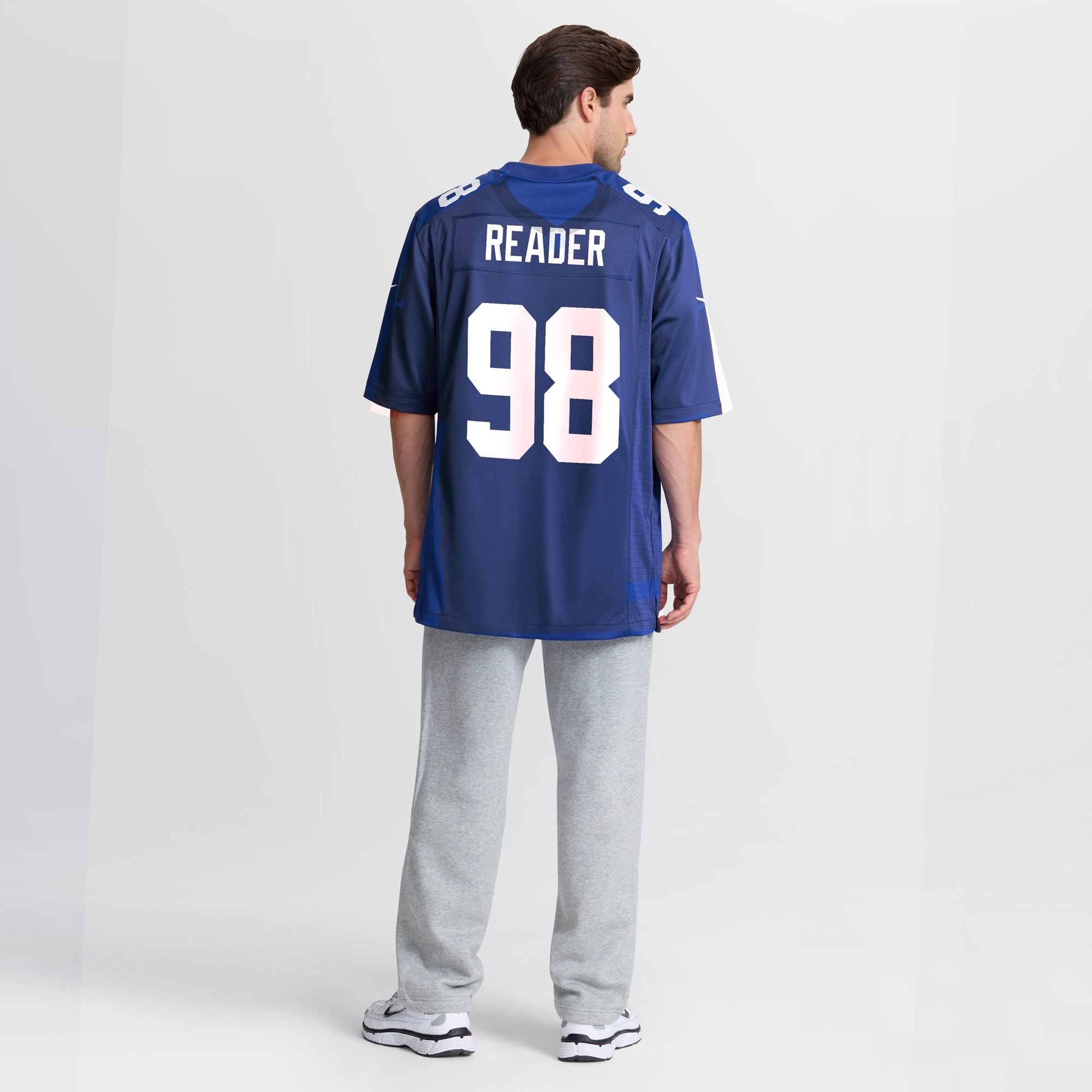Men's New York Giants Dj Reader Nike Royal Game Jersey