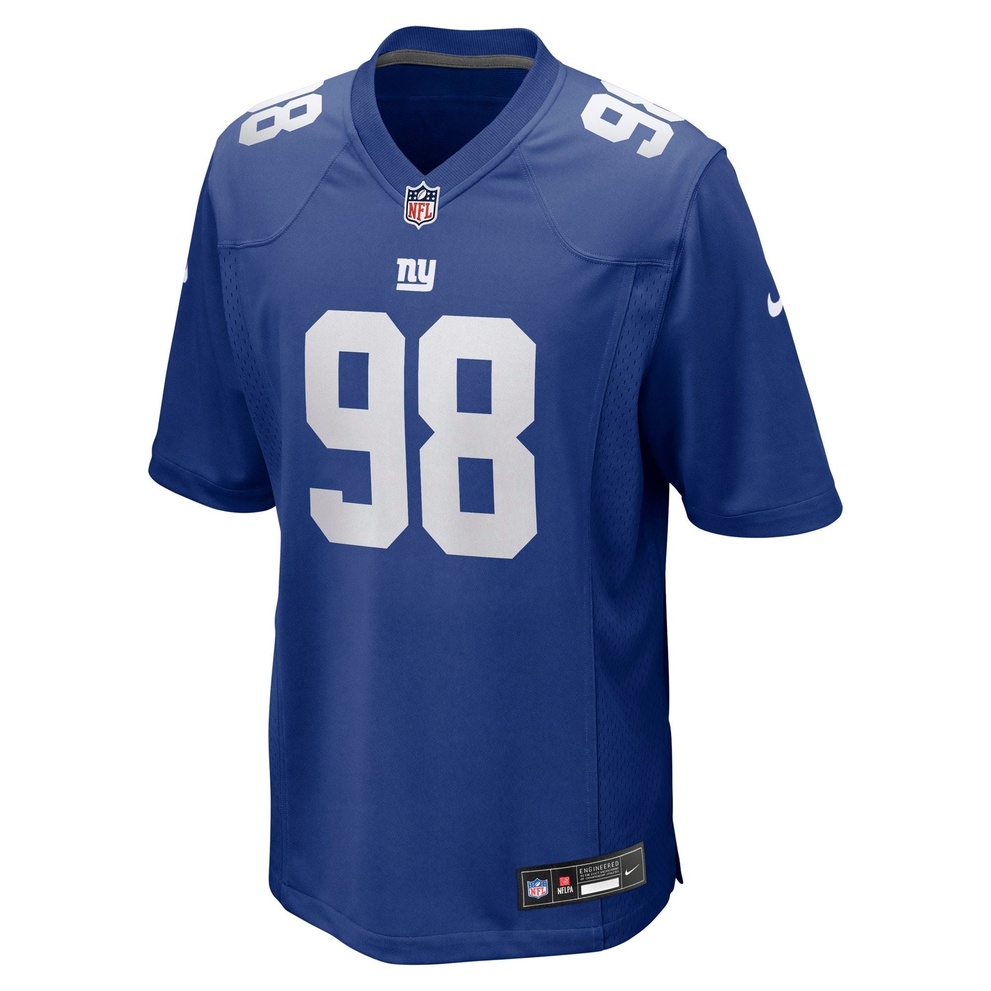Men's New York Giants Dj Reader Nike Royal Game Jersey