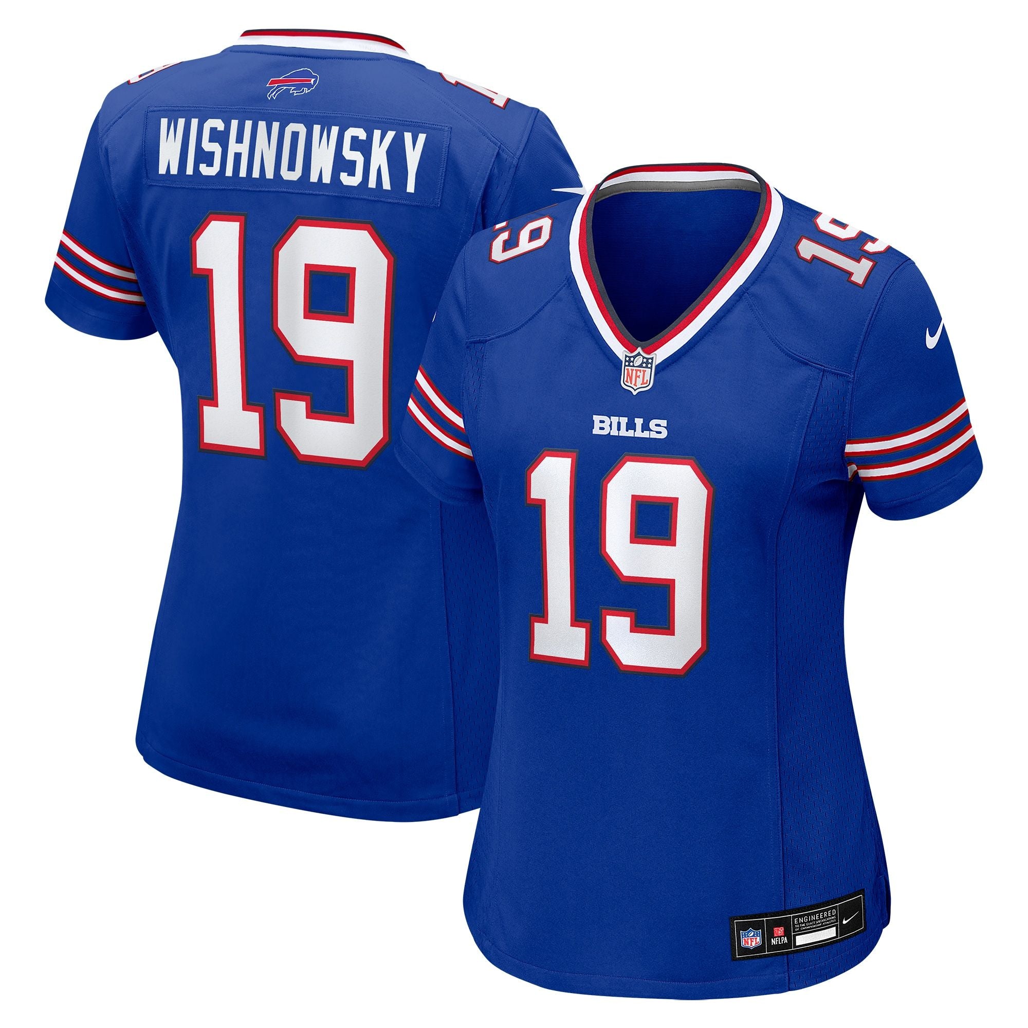 Women's Buffalo Bills Mitch Wishnowsky Nike Royal Team Game Jersey