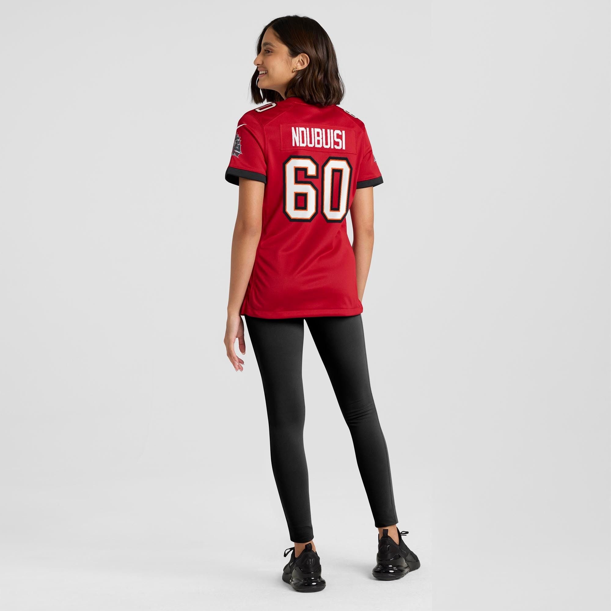 Women's Tampa Bay Buccaneers Haggai Ndubuisi Nike Red Team Game Jersey