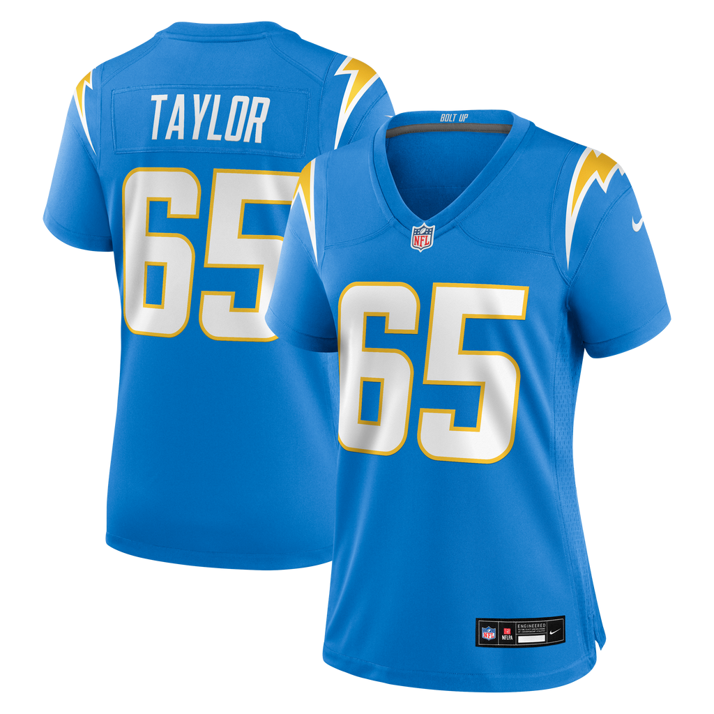 Women's Los Angeles Chargers Logan Taylor Nike Powder Blue Team Game Jersey