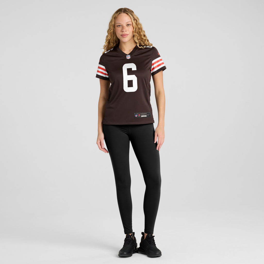 Women's Cleveland Browns Dillon Gabriel Nike Brown Team Game Jersey