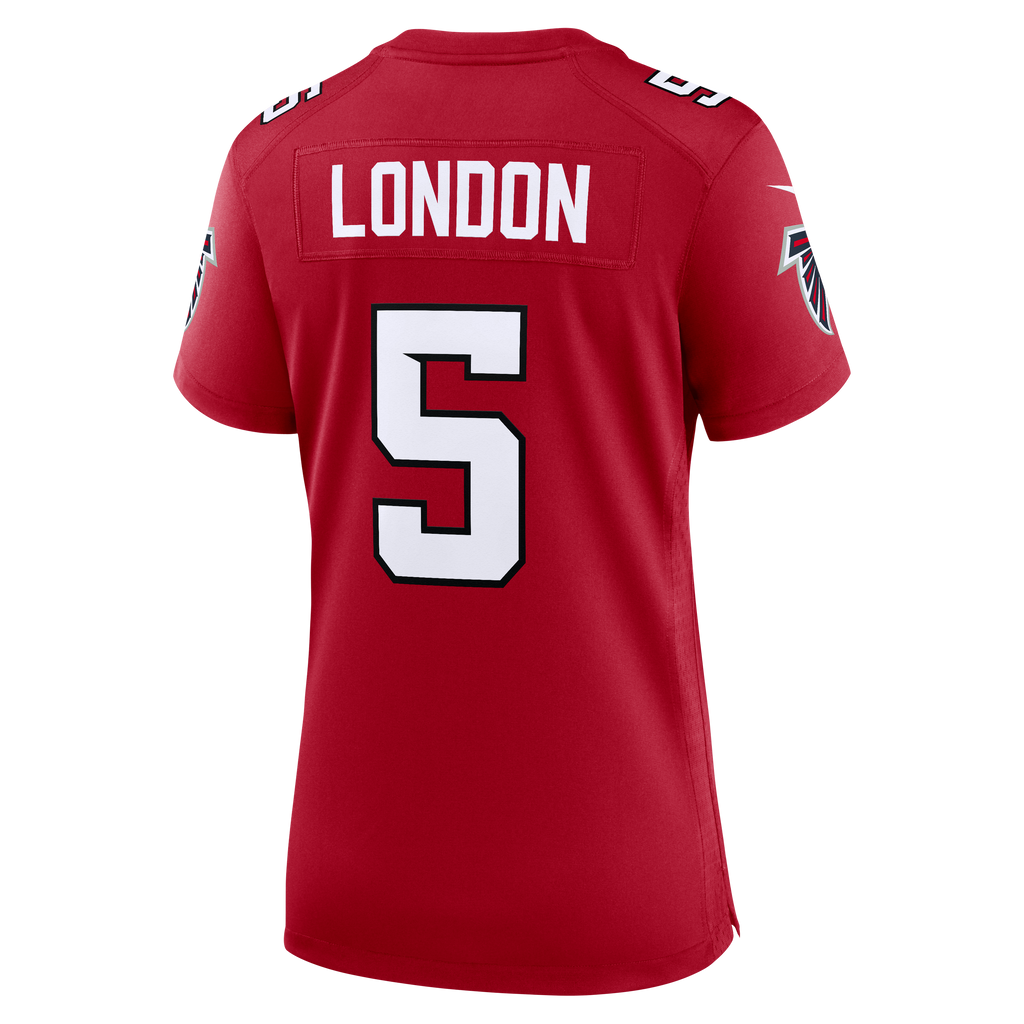 Women's Atlanta Falcons Drake London Nike Red Game Jersey