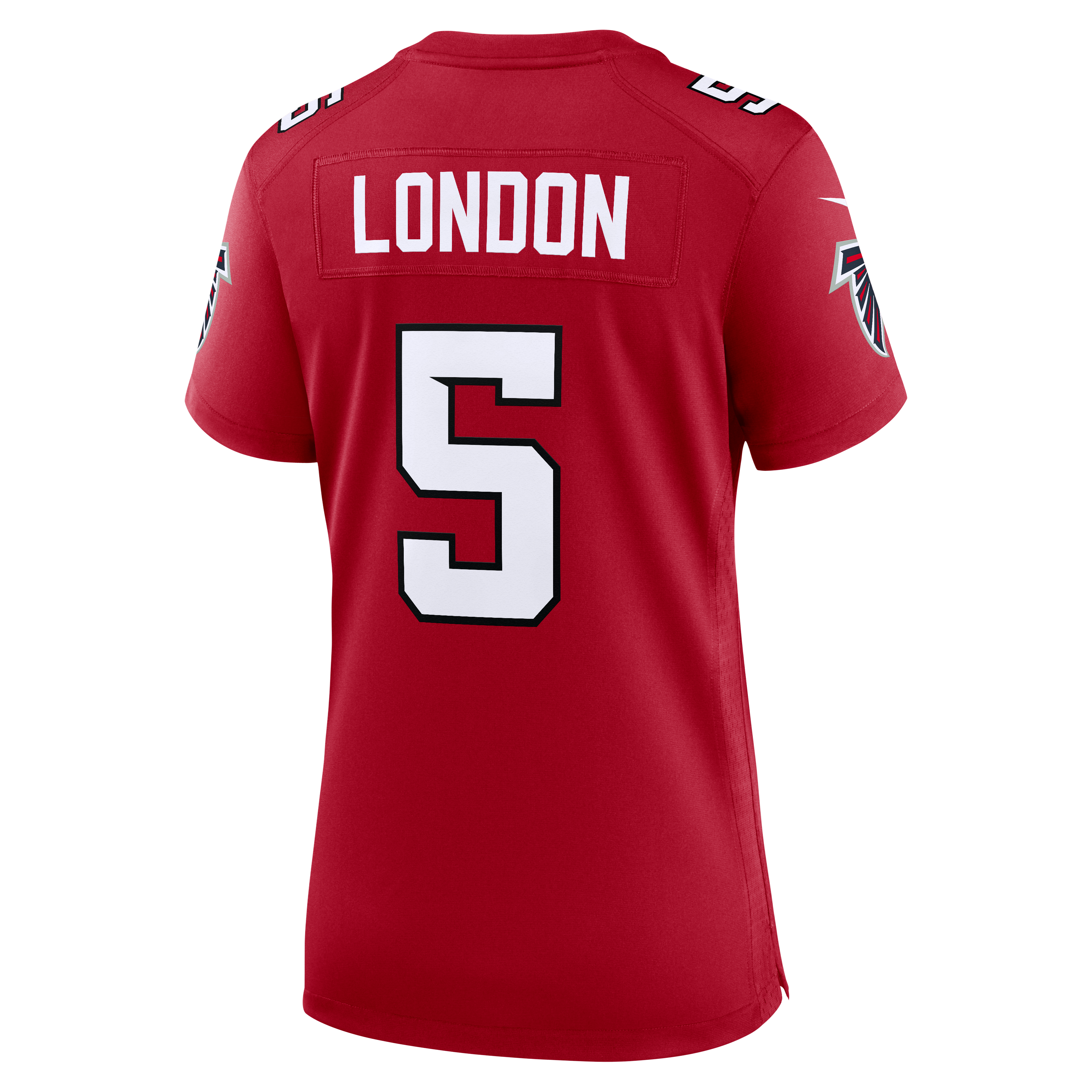 Women's Atlanta Falcons Drake London Nike Red Game Jersey