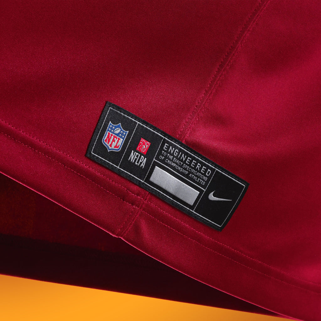 Men's Washington Commanders Mike Sainristil Nike Burgundy Team Vapor Fuse Stitched Limited Jersey