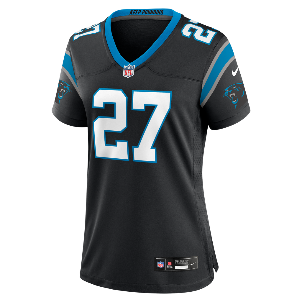 Women's Carolina Panthers Isaiah Simmons Nike Black Team Game Jersey
