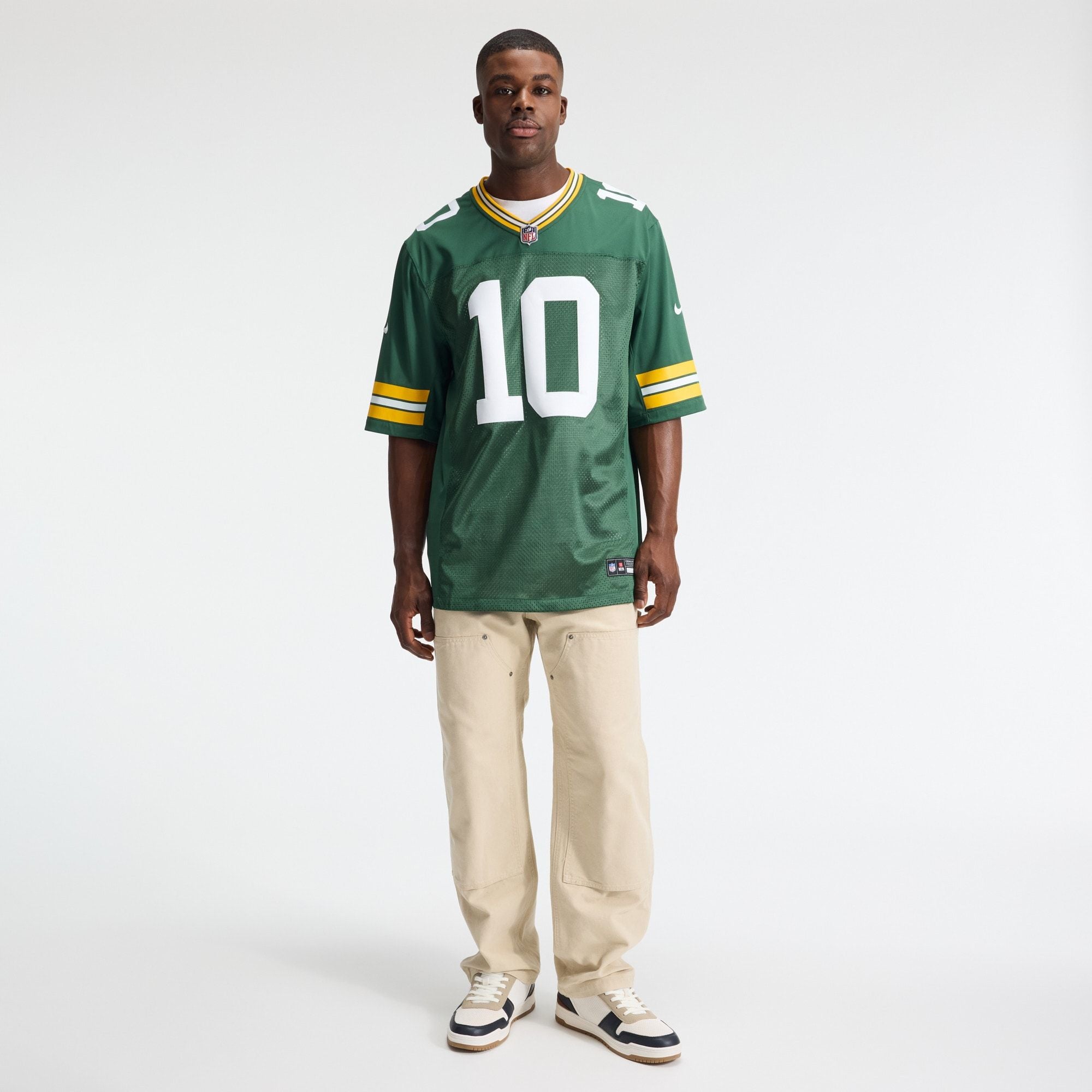 Men's Green Bay Packers Jordan Love Nike Green Vapor Untouchable Stitched Limited Jersey