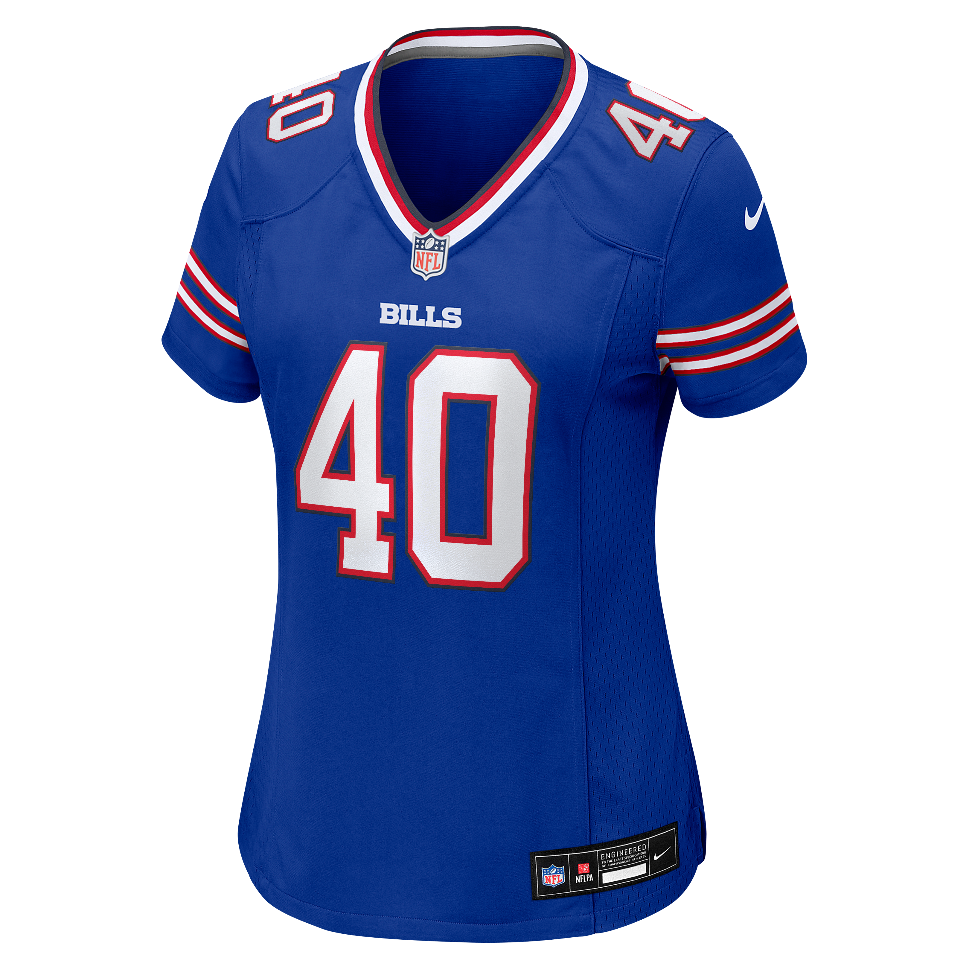 Women's Buffalo Bills Matthew Wright Nike Royal Team Game Jersey