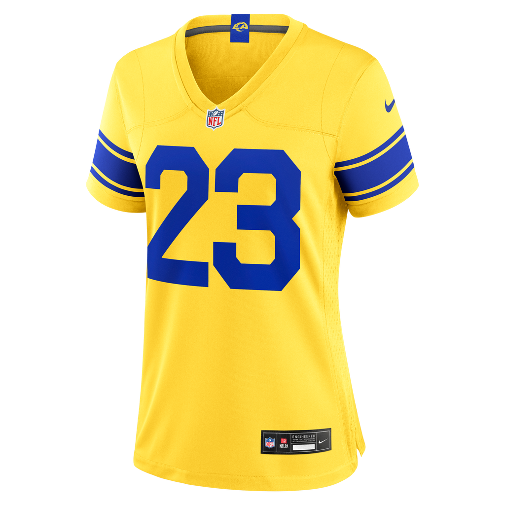 Women's Los Angeles Rams Kyren Williams Nike Classic Sol Game Jersey