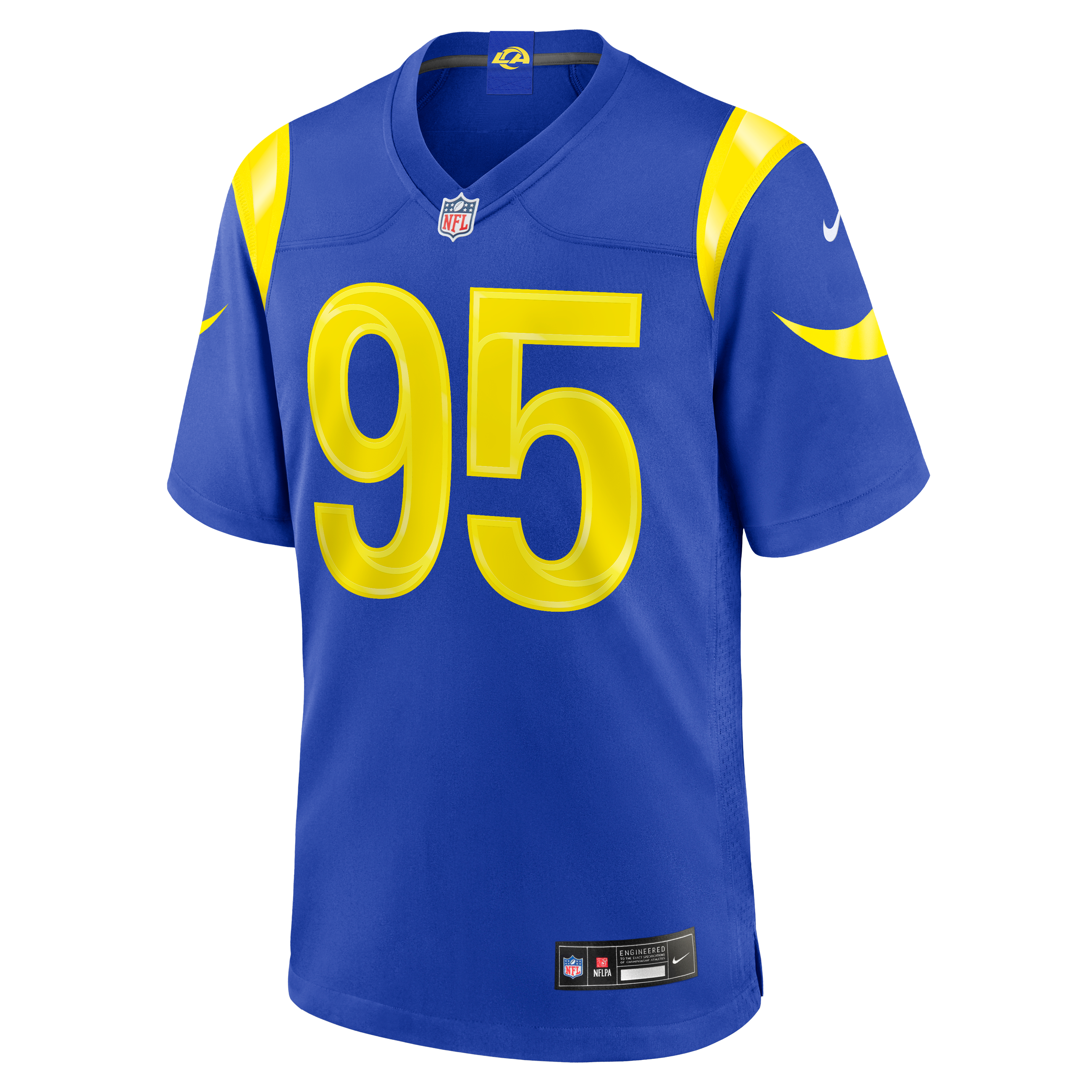 Men's Los Angeles Rams Myles Garrett Nike Royal Mens Nike Game Jersey
