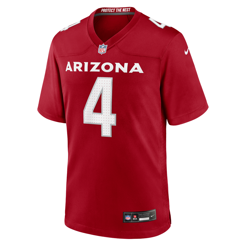Men's Arizona Cardinals Jeremiyah Love Nike Cardinal 2026 Nfl Draft First Round Pick No 3 Team Game Jersey