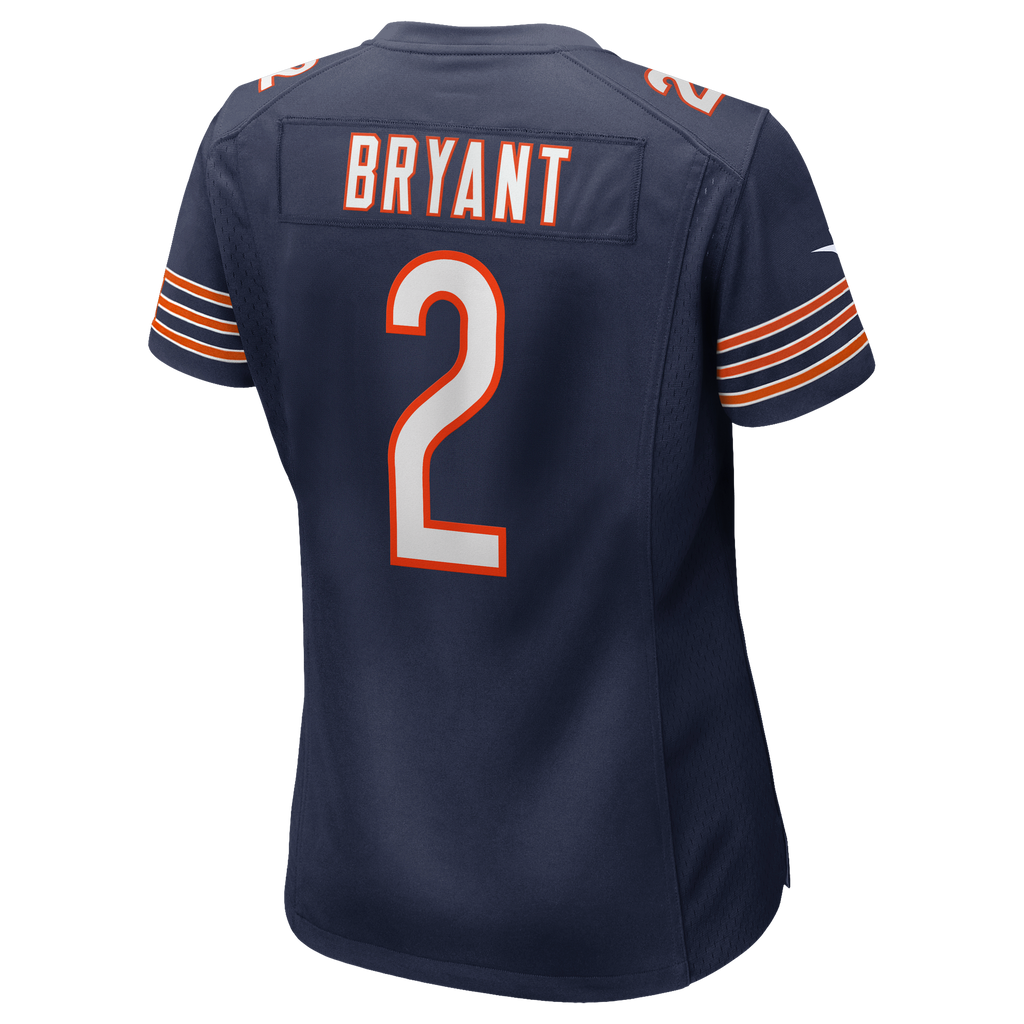 Women's Chicago Bears Coby Bryant Nike Navy Team Game Jersey