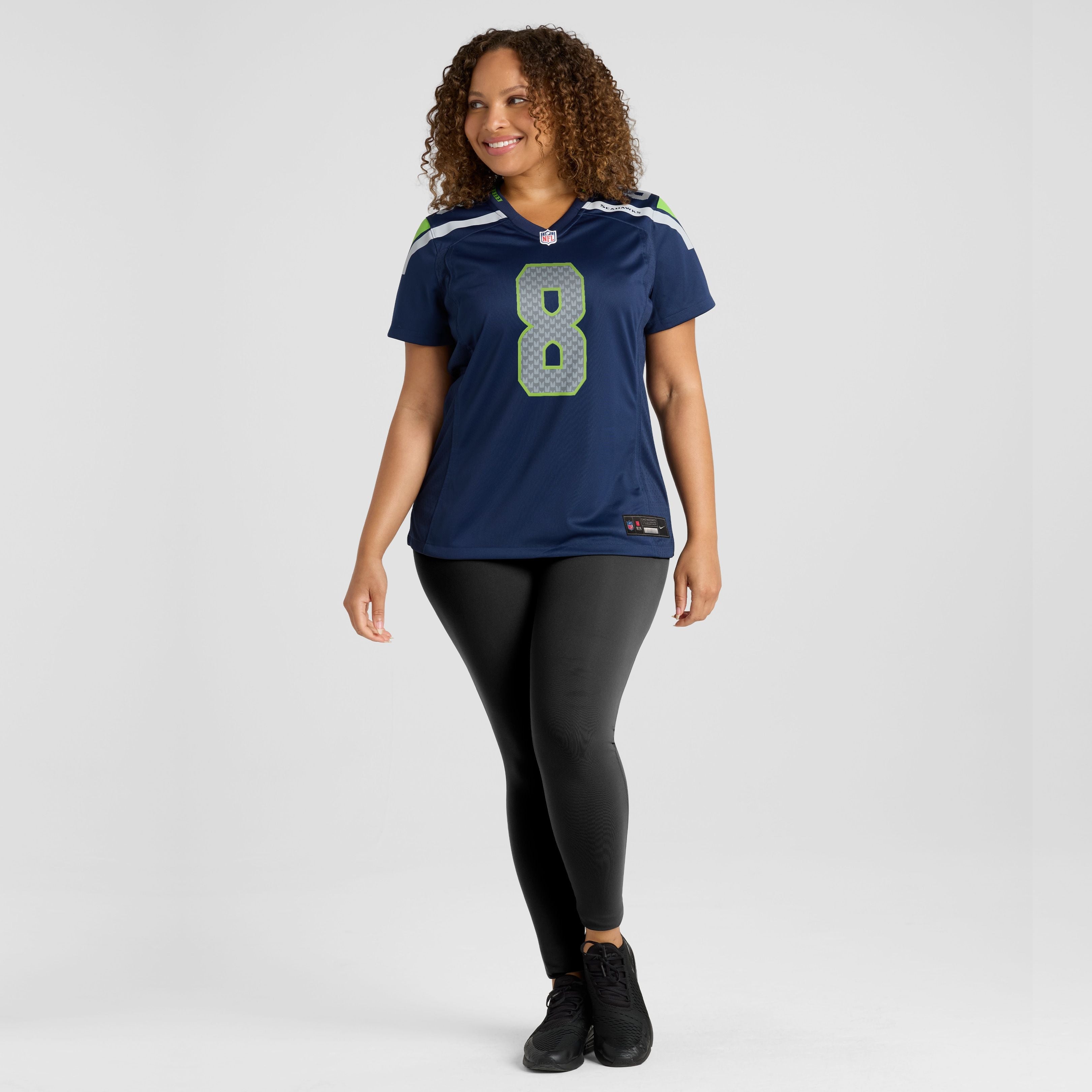 Women's Seattle Seahawks Jadarian Price Nike College Navy Team Game Jersey