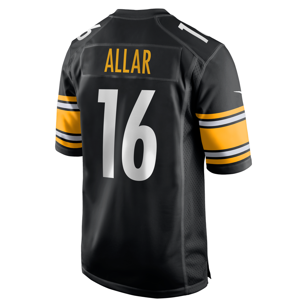 Men's Pittsburgh Steelers Drew Allar Nike Black Game Jersey