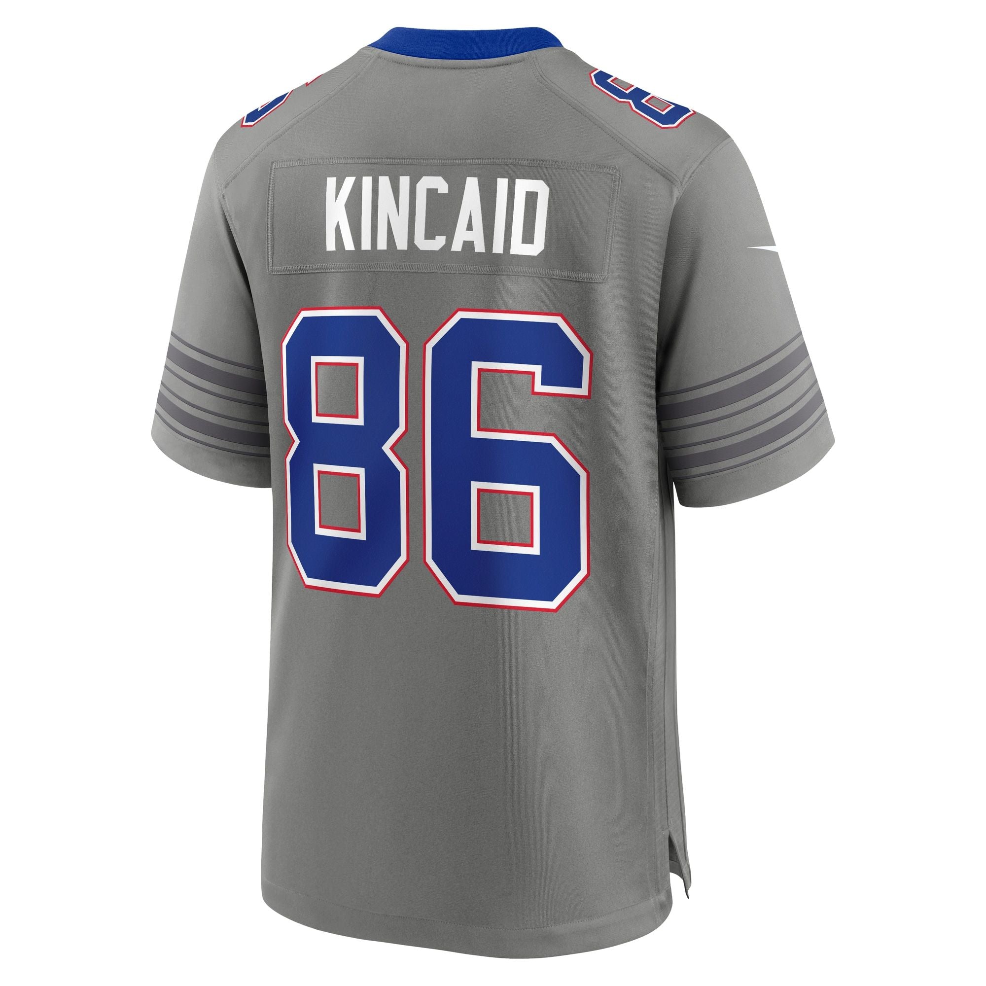 Men's Buffalo Bills Dalton Kincaid Nike Gray Nickel City Game Jersey