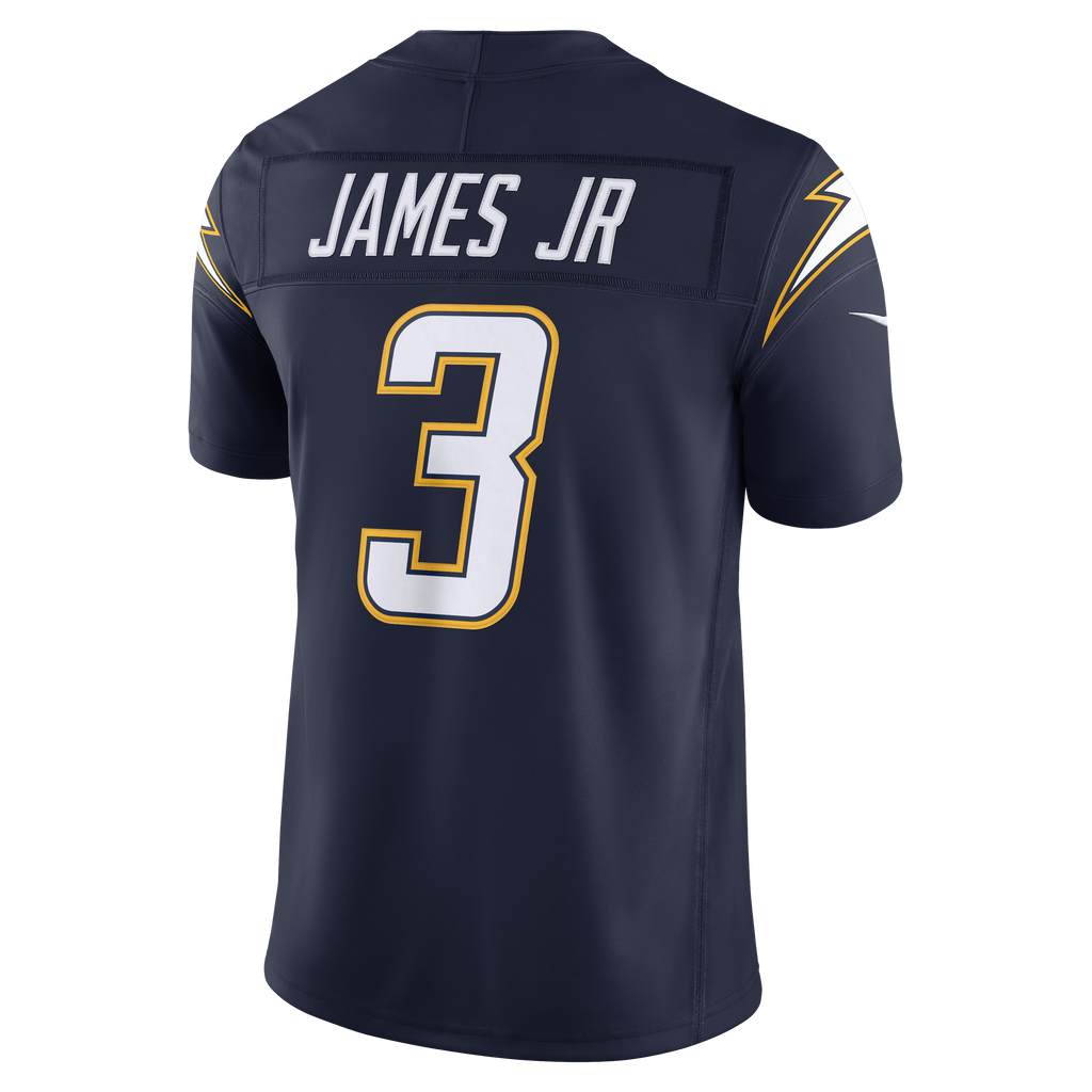 Men's Los Angeles Chargers Derwin James Jr Nike Navy Alternate Super Chargers Vapor Fuse Stitched Limited Jersey