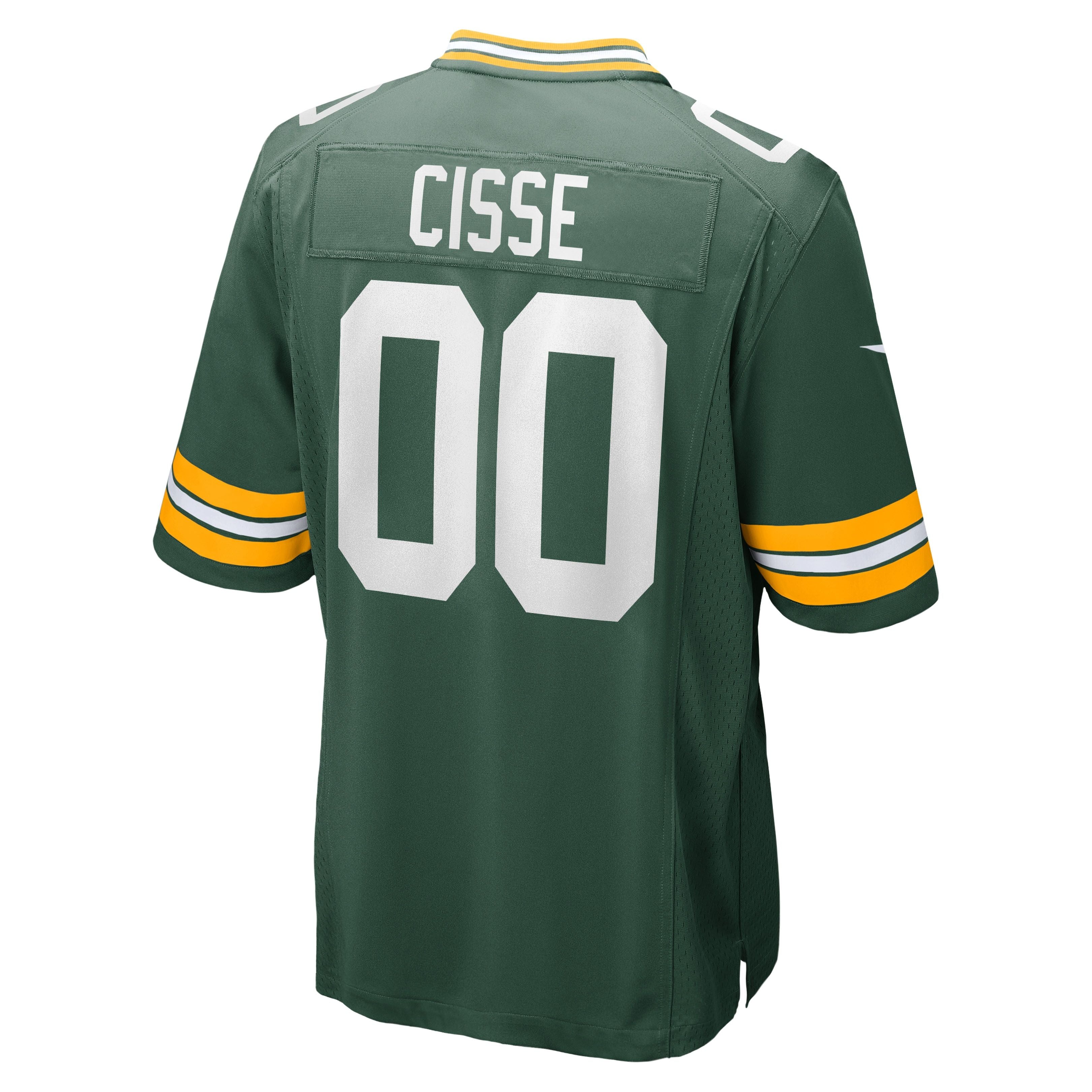 Men's Green Bay Packers Brandon Cisse Nike Green Game Jersey