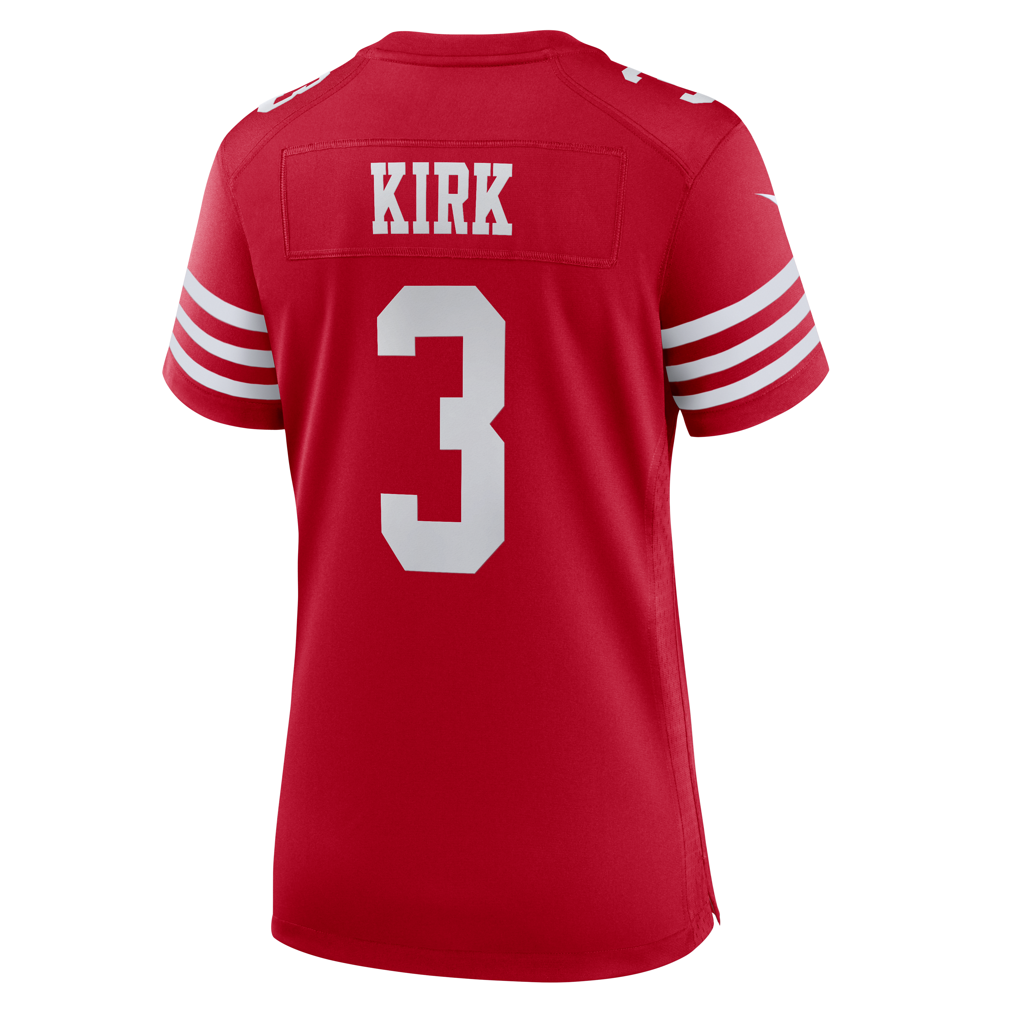 Women's San Francisco 49Ers Christian Kirk Nike Scarlet Team Game Jersey