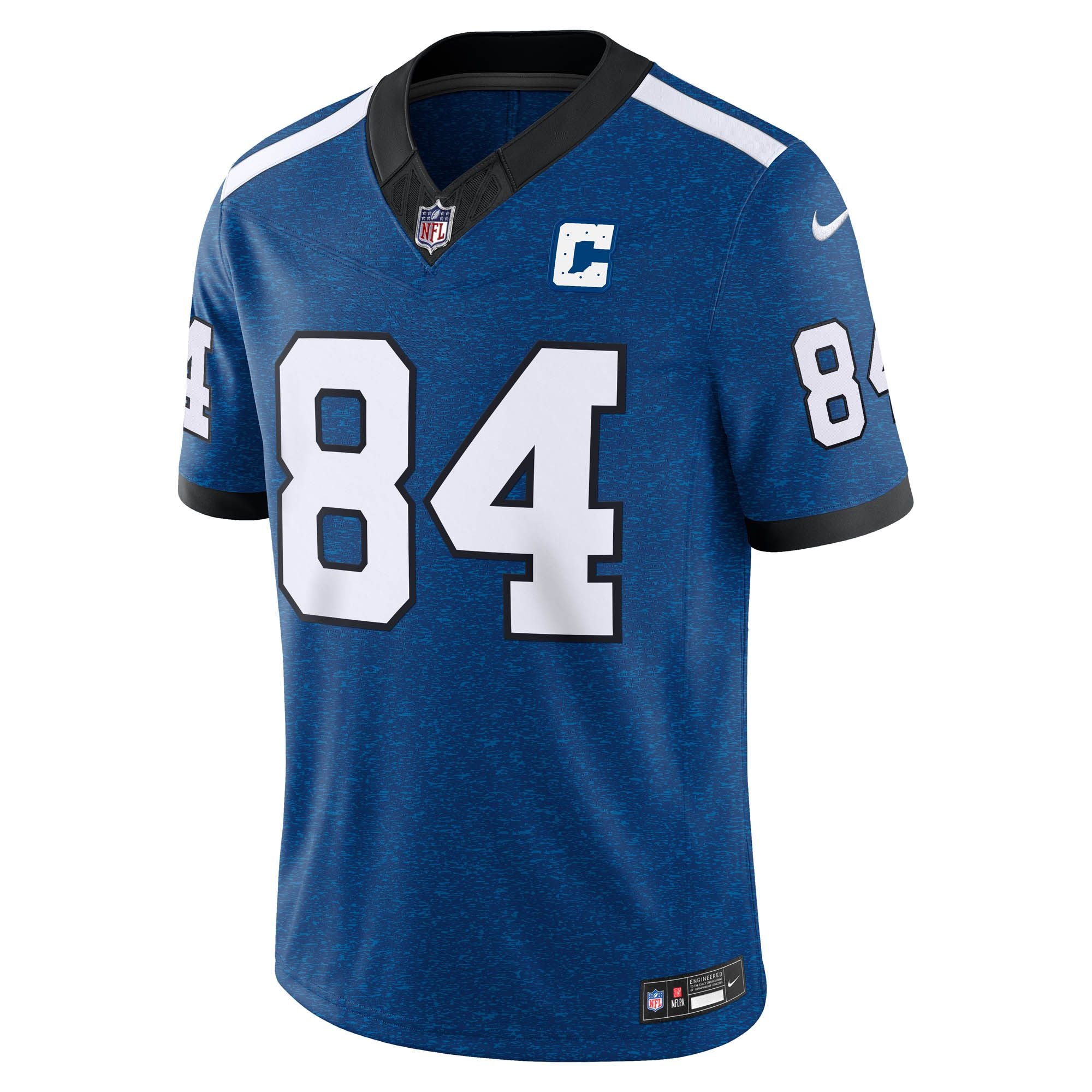 Men's Indianapolis Colts Tyler Warren Nike Royal Alternate Indiana Nights Vapor Fuse Stitched Limited Jersey
