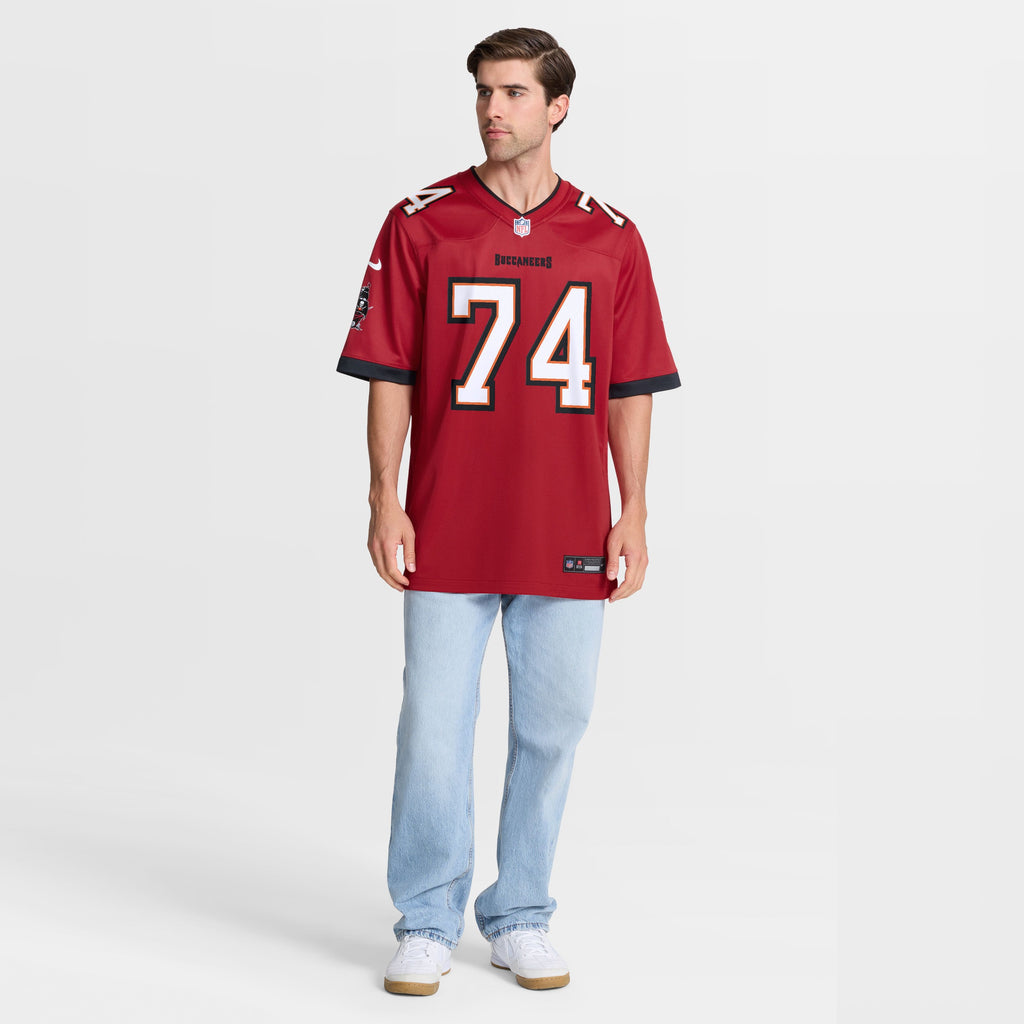 Men's Tampa Bay Buccaneers Marshall Foerner Nike Red Team Game Jersey