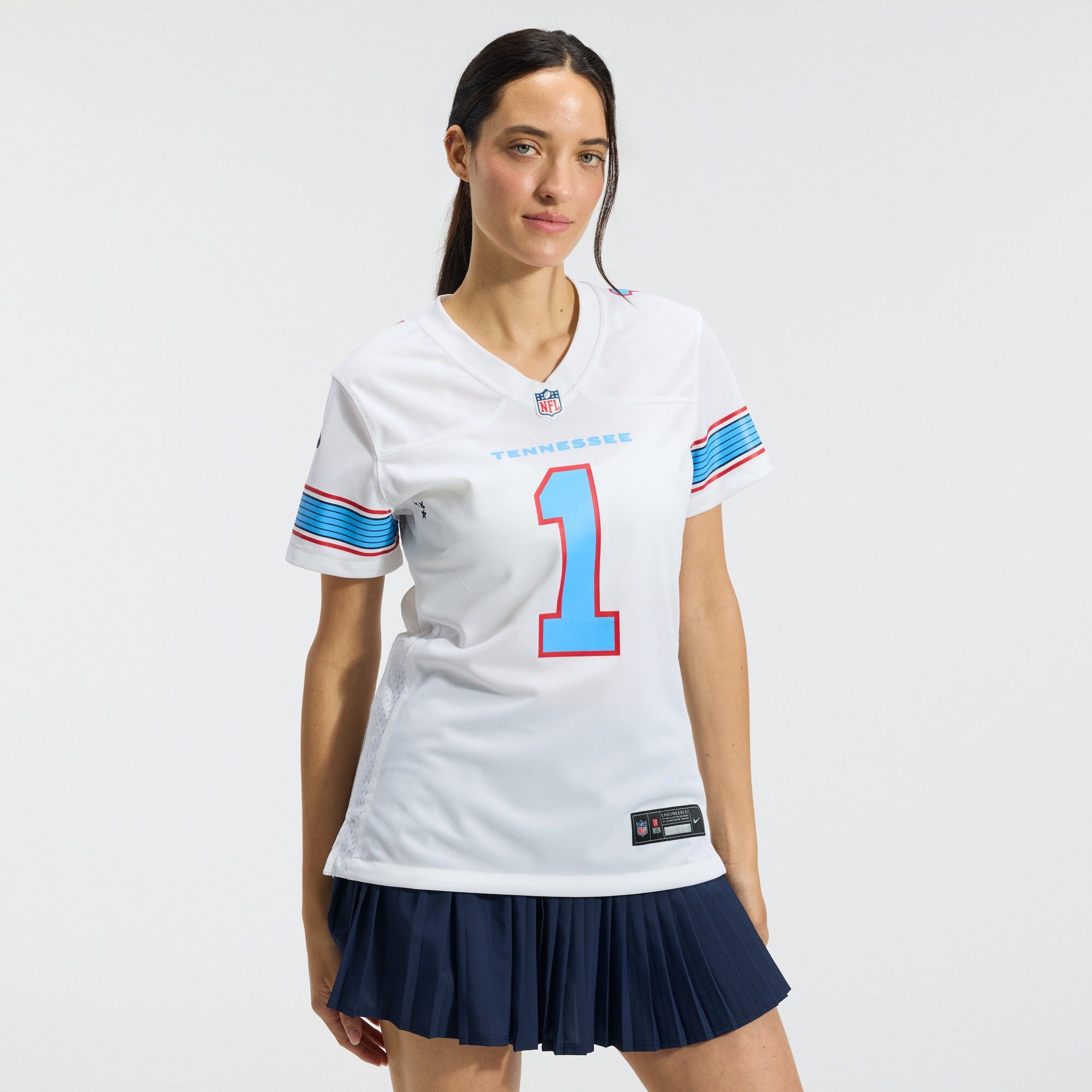 Women's Tennessee Titans Cameron Ward Nike White Game Jersey