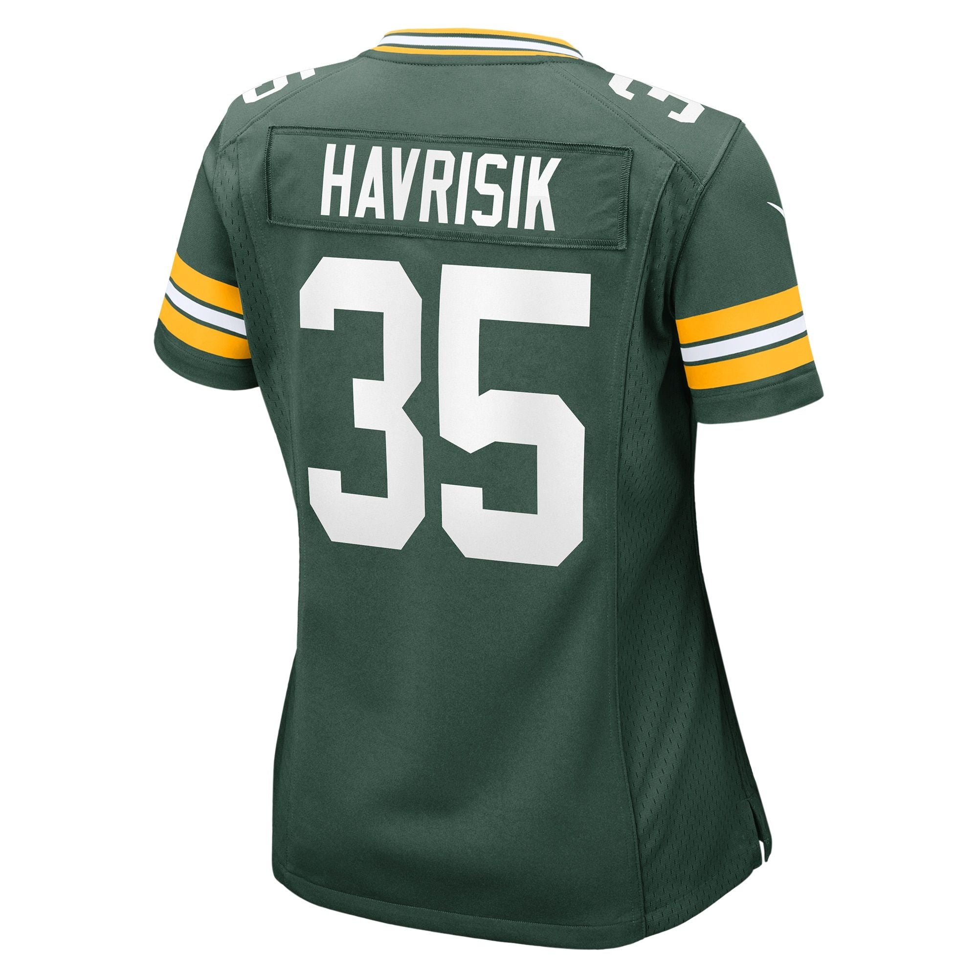 Women's Green Bay Packers Lucas Havrisik Nike Green Team Game Jersey