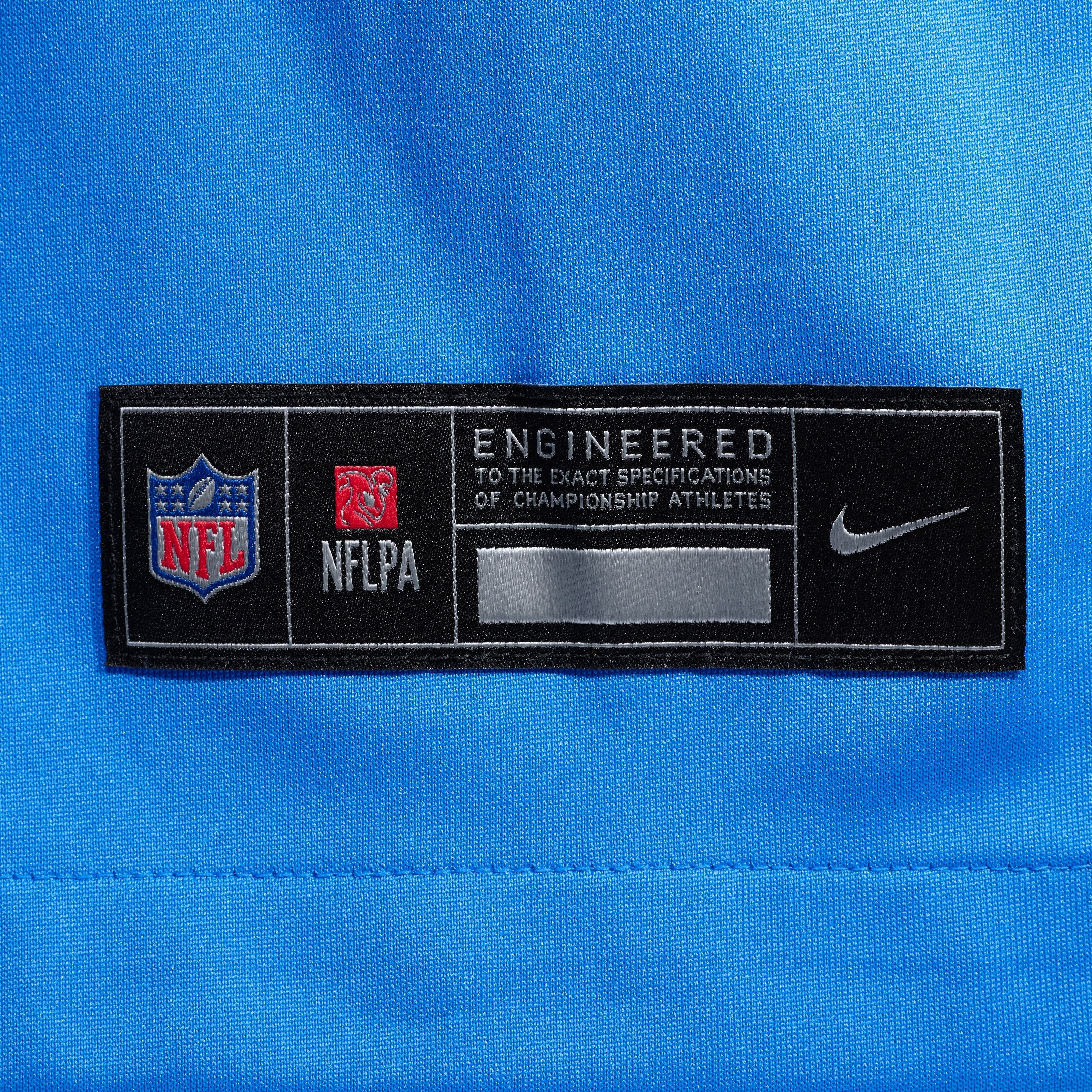 Men's Los Angeles Chargers Travis Burke Nike Powder Blue Team Game Jersey